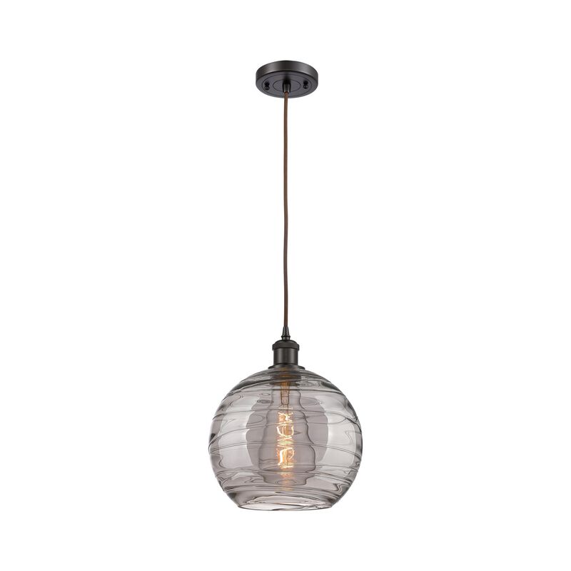 Bruno Marashlian Athens Deco Swirl 10 Inch Mini Pendant by Innovations Lighting