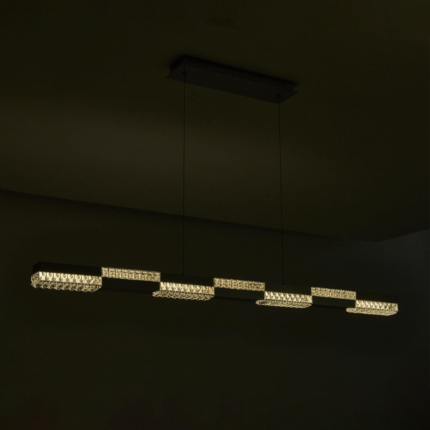Dama 60 Inch Linear Suspension Light by Allegri