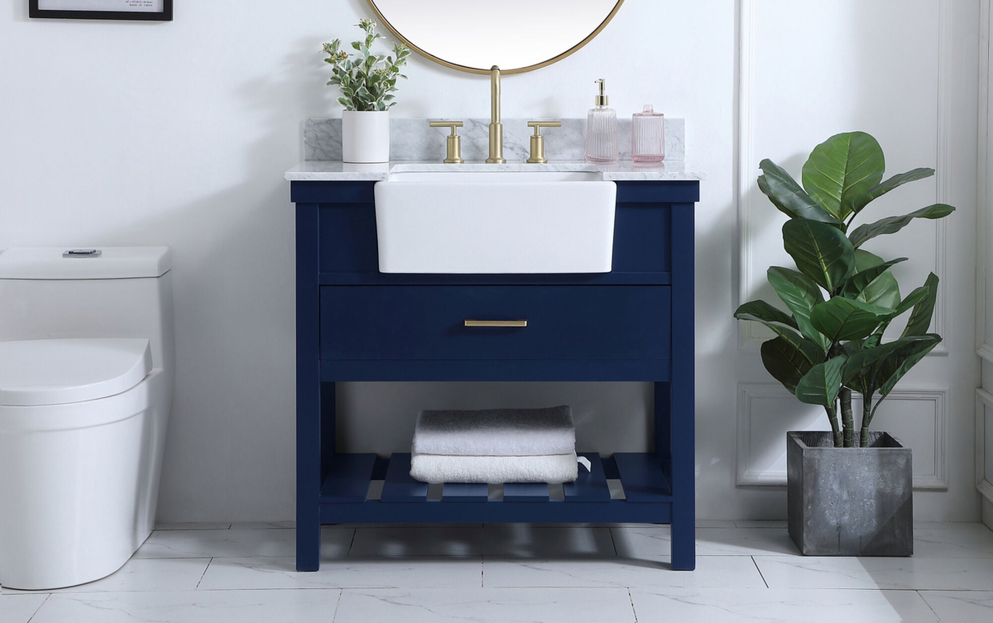Clement 22 Inch Bath Vanity Cabinet,