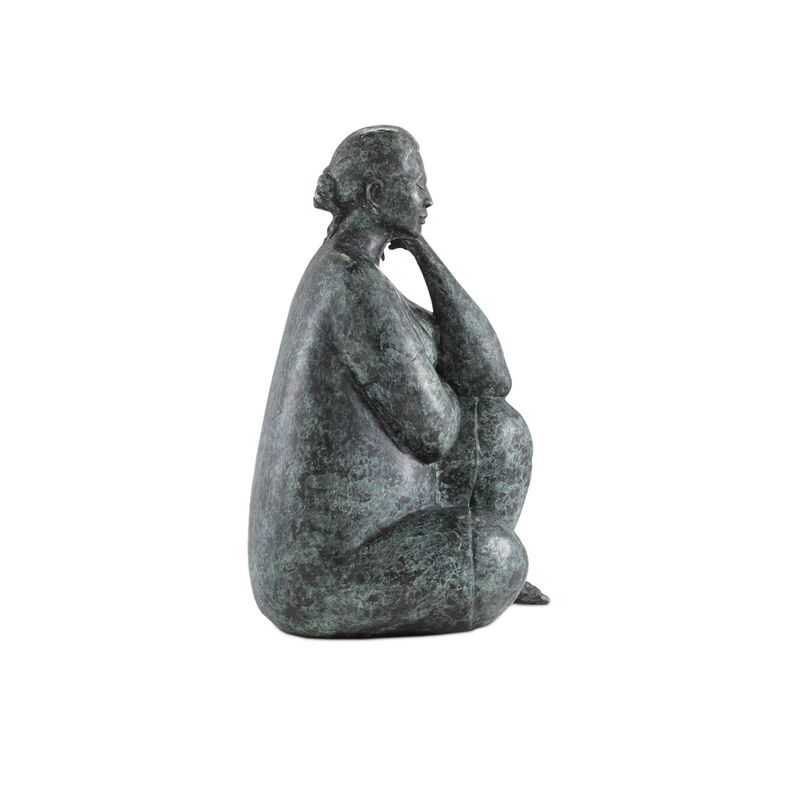 Lady Meditating Figurine by Currey & Company