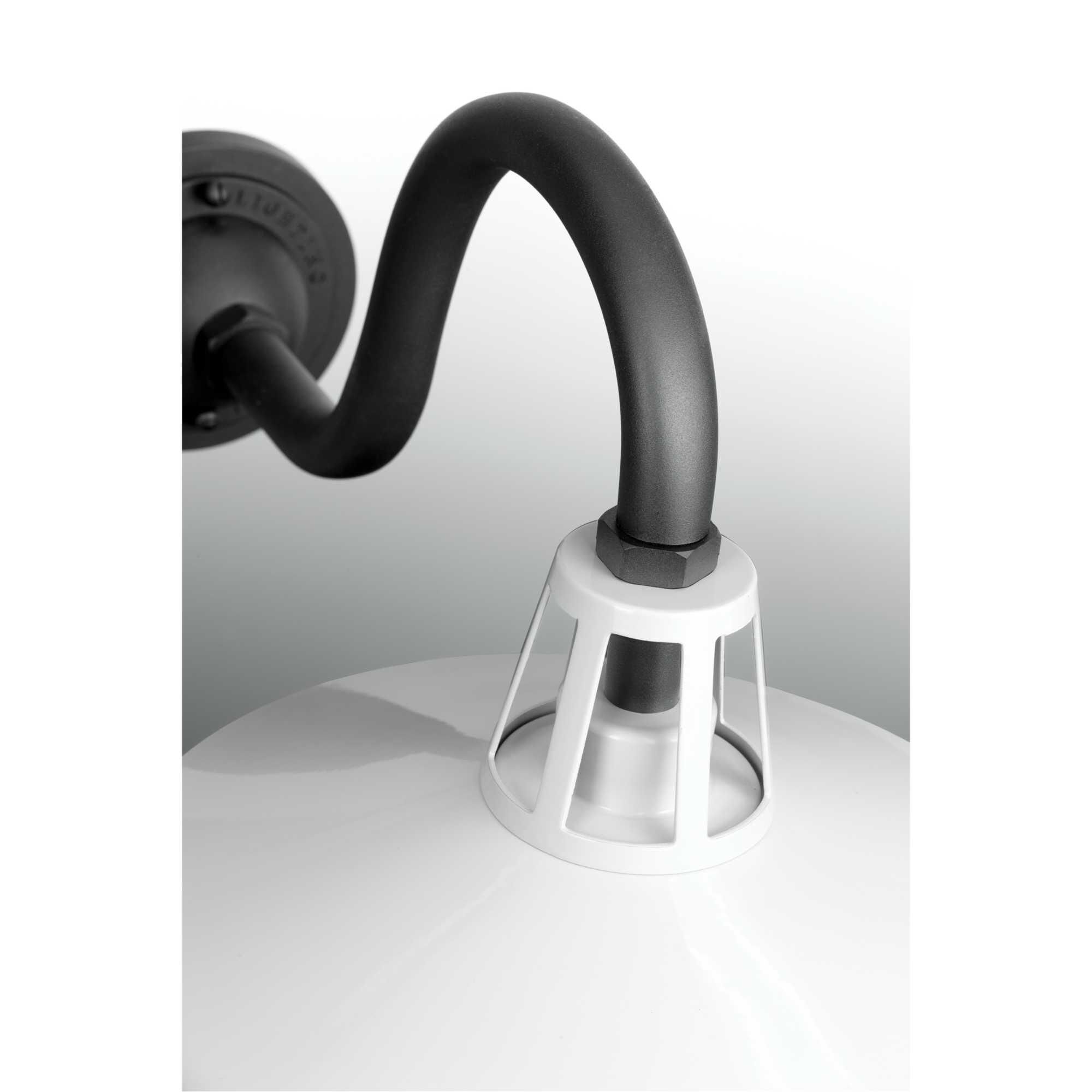 Shown in White finish