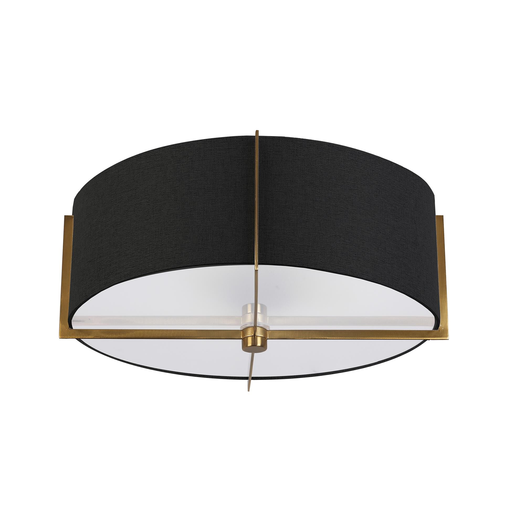 Shown in Black finish and Black shade