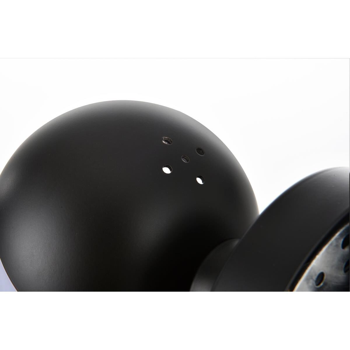 Shown in Black  finish and Frosted White Acrylic glass