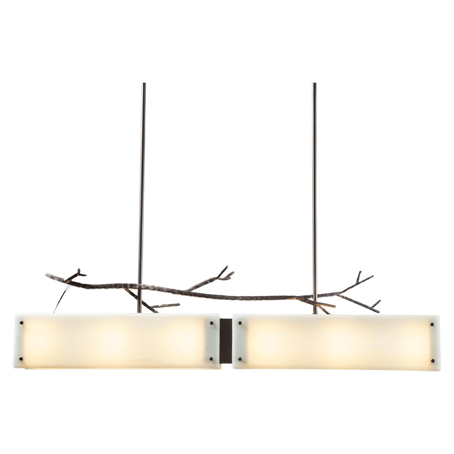 Ironwood 44 Inch 12 Light Linear Suspension Light by Hammerton Studio