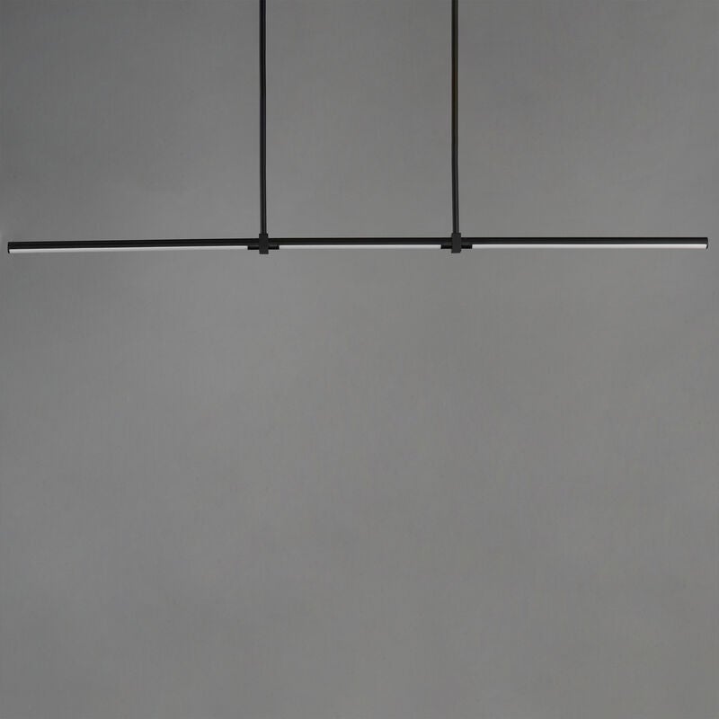 Dorian Large Linear Chandelier by ET2 Lighting