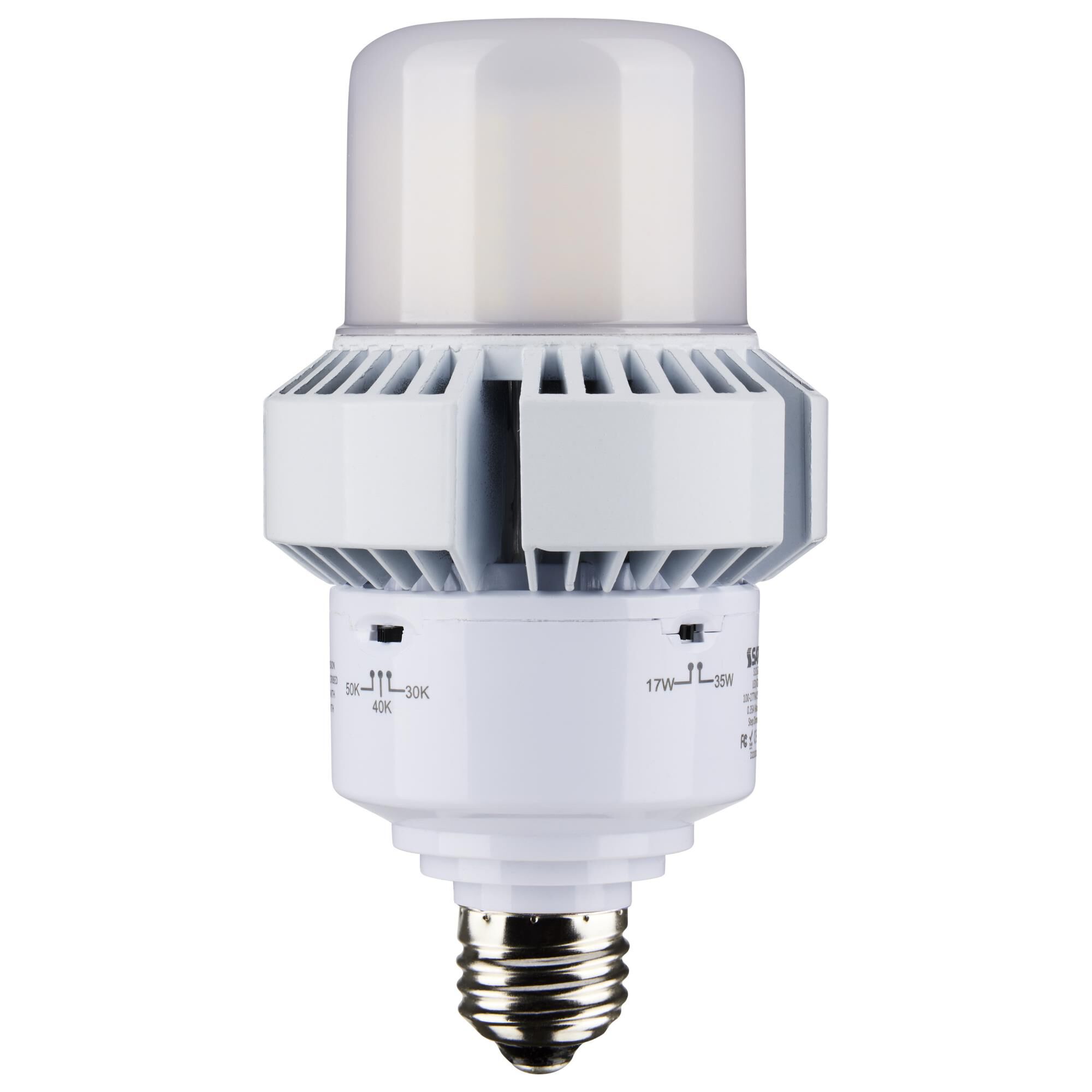 Dimmable 35 Watt 3000-4000-5000K LED Light Bulb by Satco