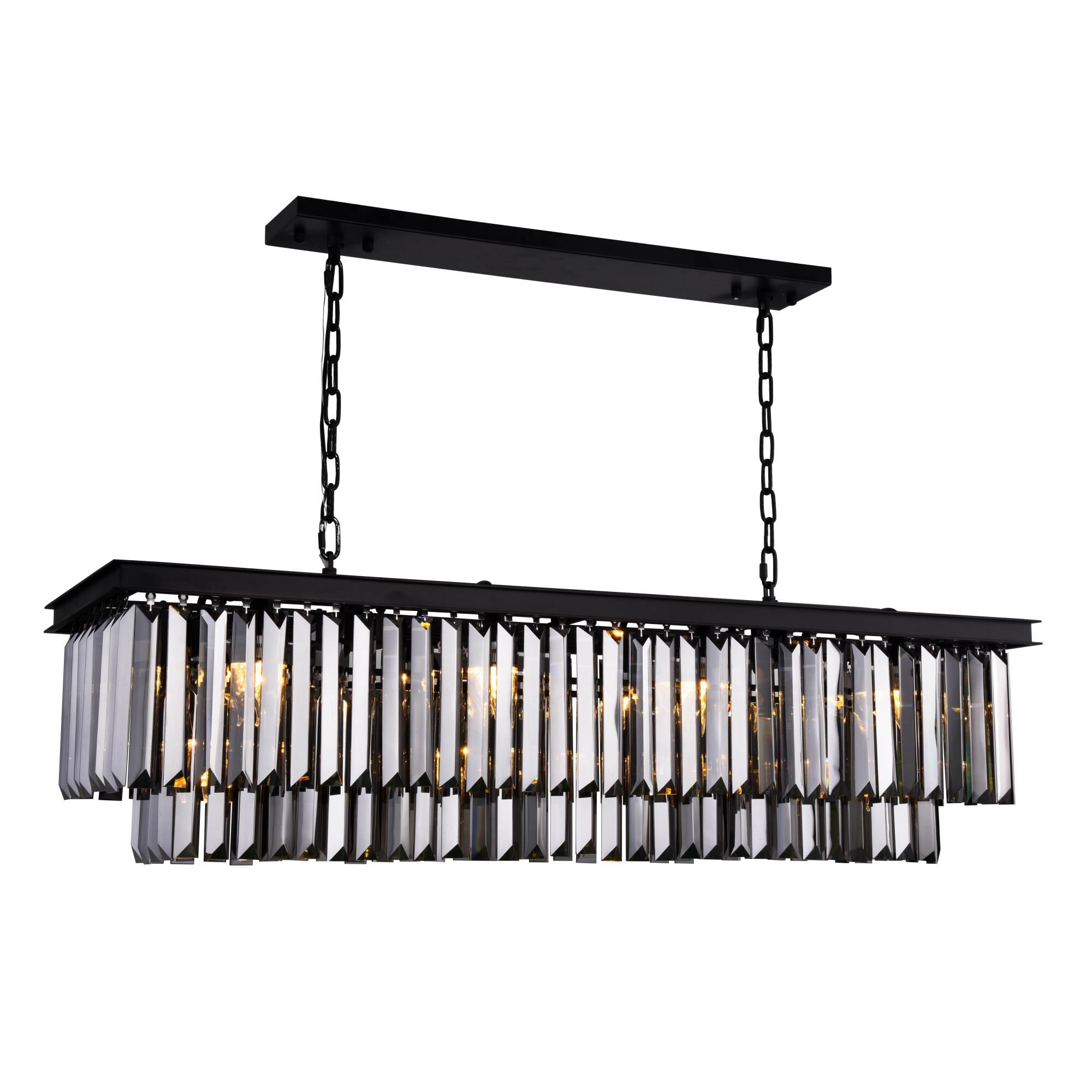 Urban Classic Sydney 50 Inch 12 Light Mini Chandelier by Elegant Lighting