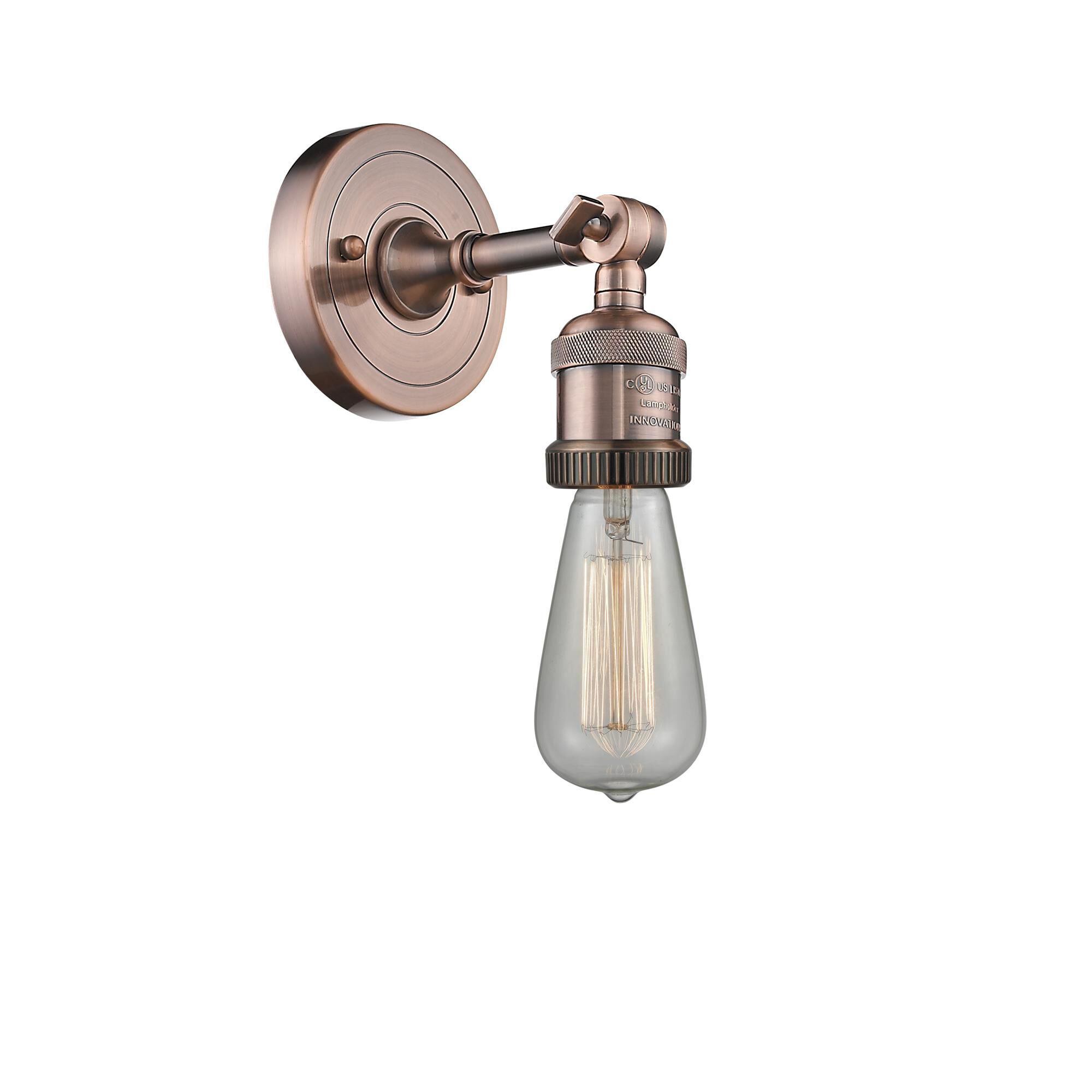 Innovations Lighting Bruno Marashlian Bare Bulb 6 Inch Wall Sconce
