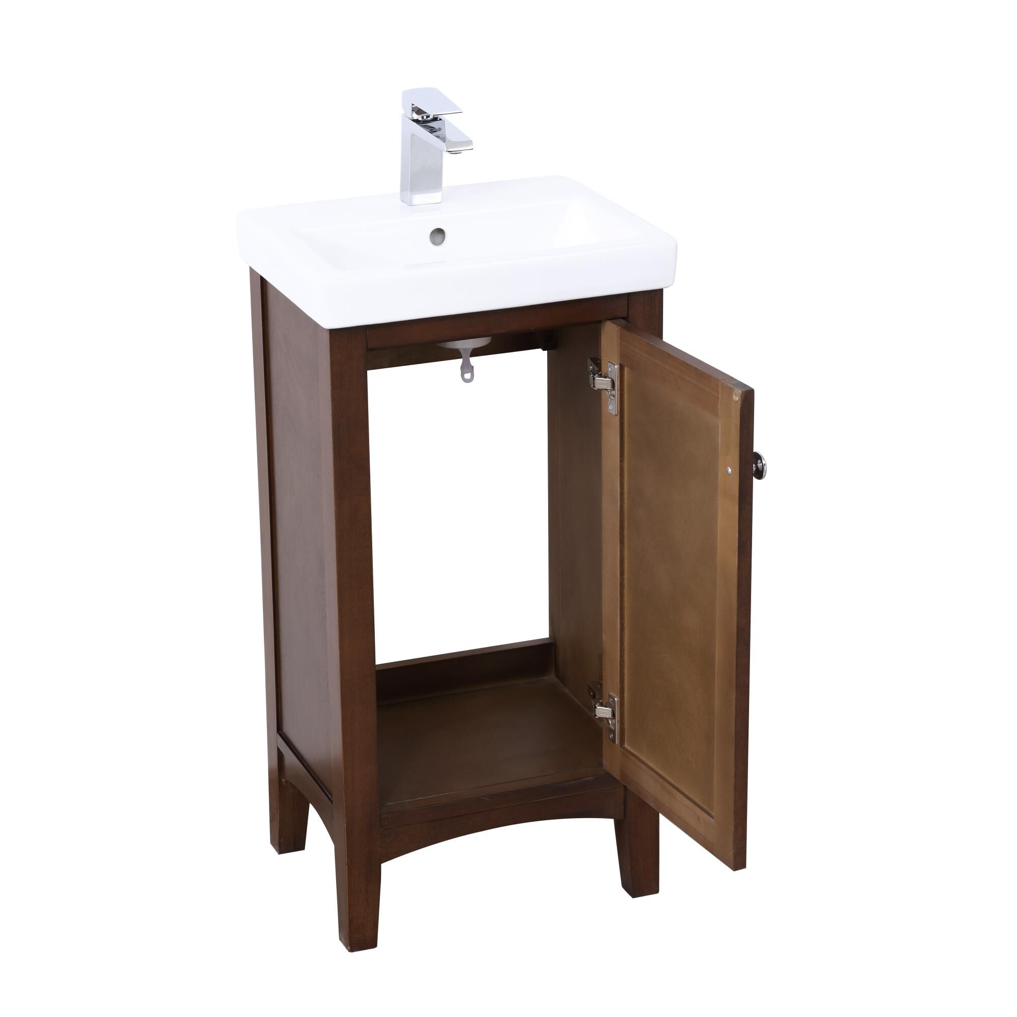 Shown in Antique Coffee finish