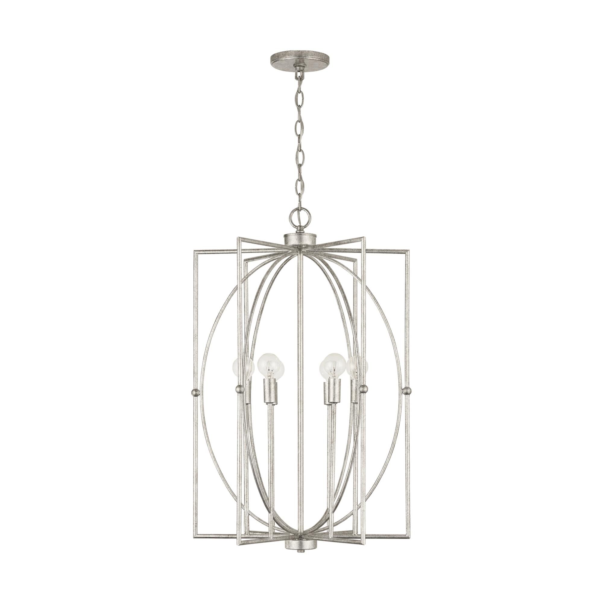 Shown in Antique Silver finish