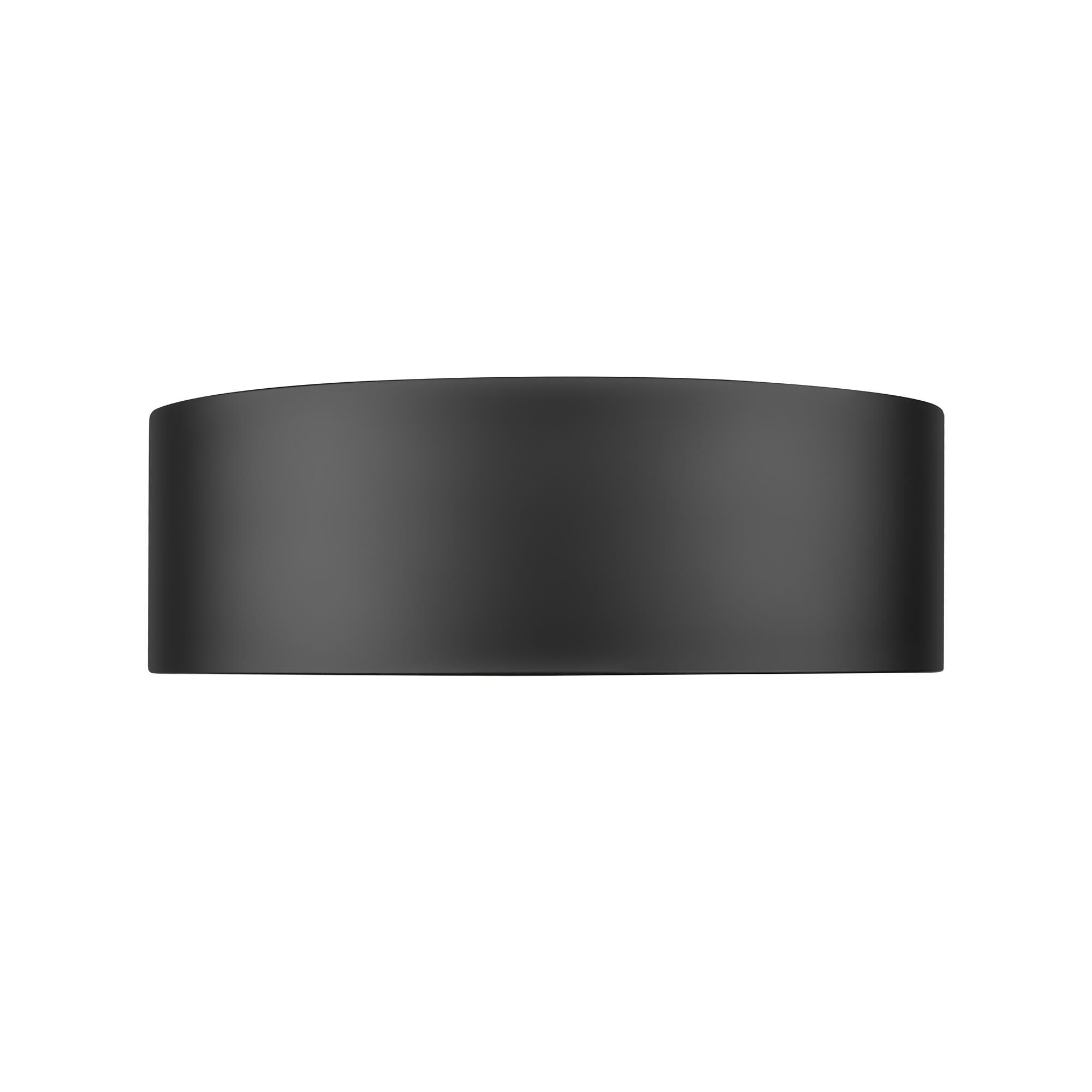 Shown in Matte Black finish and Frosted glass and Frosted shade
