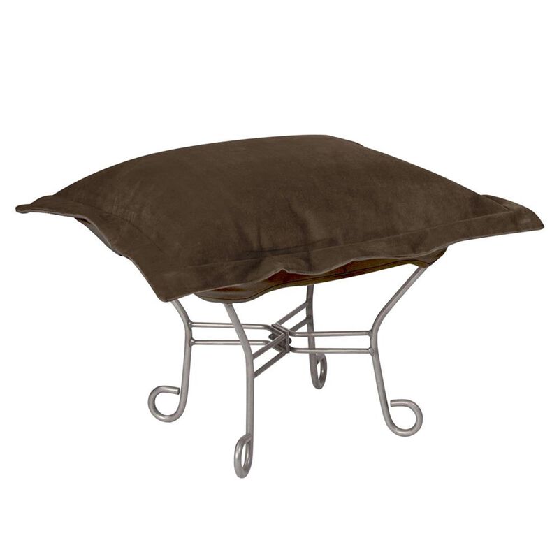 Scroll Puff Ottoman by Howard Elliott