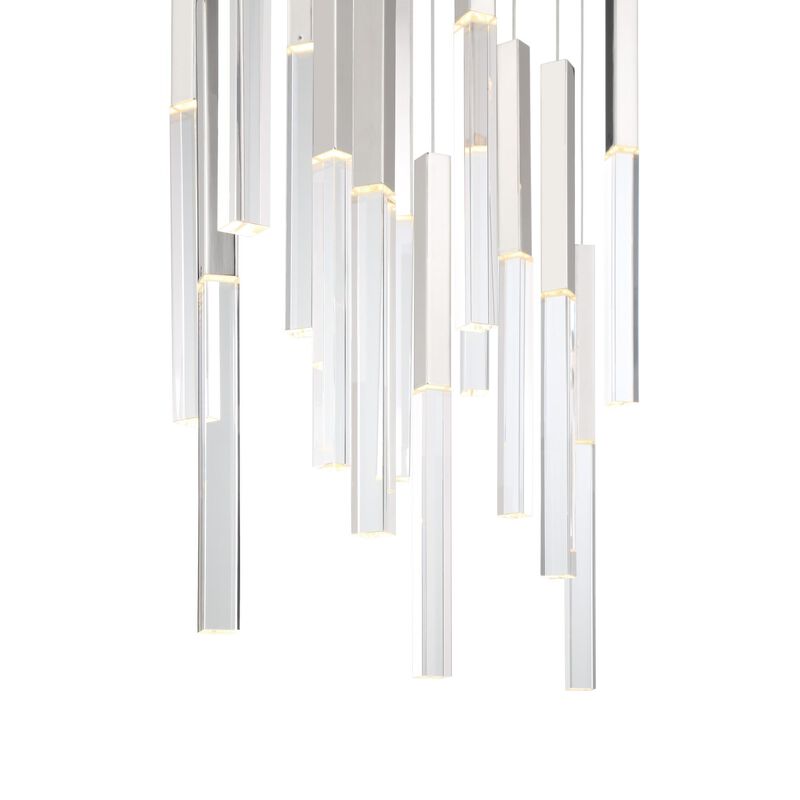Benicio 42 Inch 18 Light LED Linear Suspension Light by Eurofase Lighting