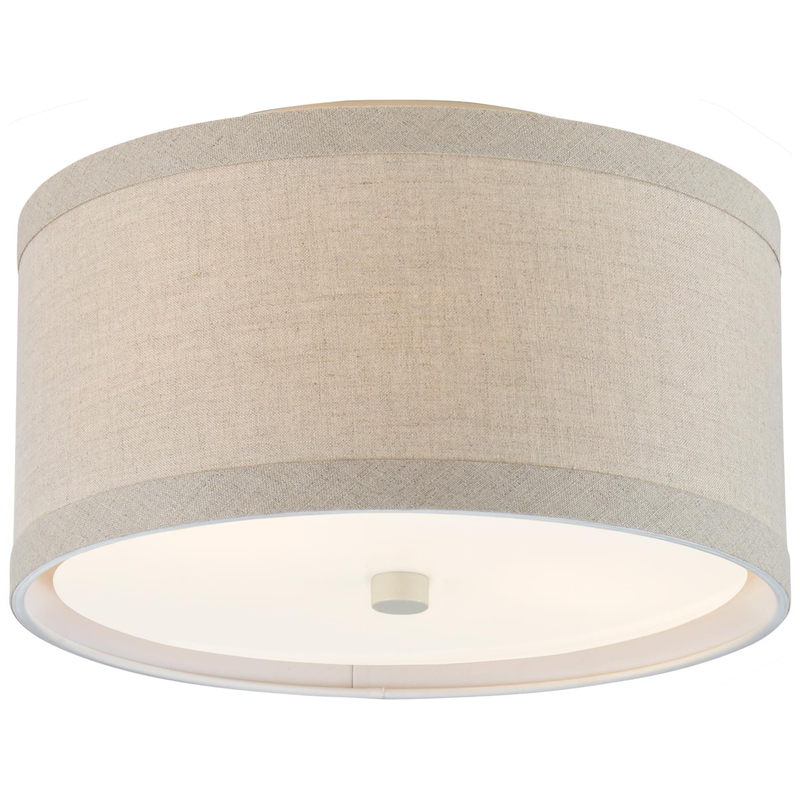 kate spade new york Walker 13 Inch 2 Light Flush Mount by Visual Comfort Signature Collection