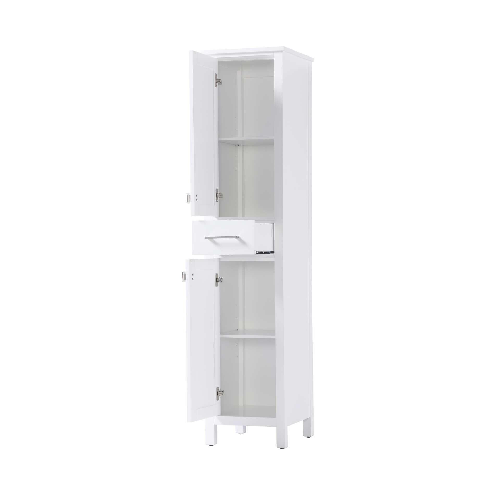 Shown in White finish