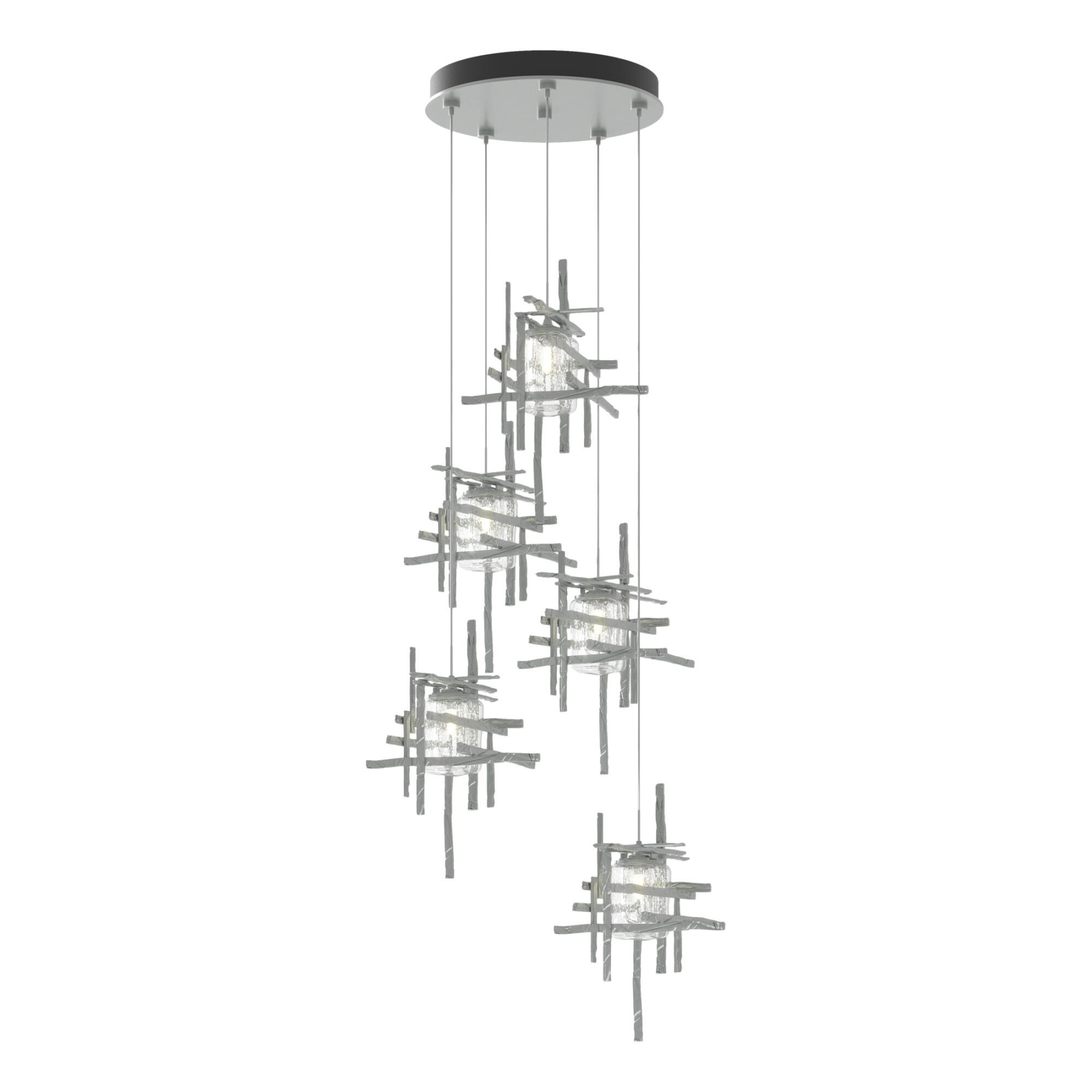 Tura 27 Inch 5 Light Multi Light Pendant,