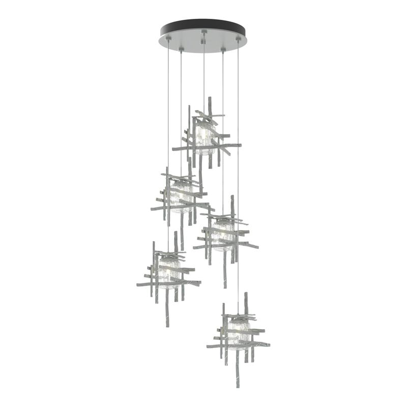Tura 27 Inch 5 Light Multi Light Pendant by Hubbardton Forge