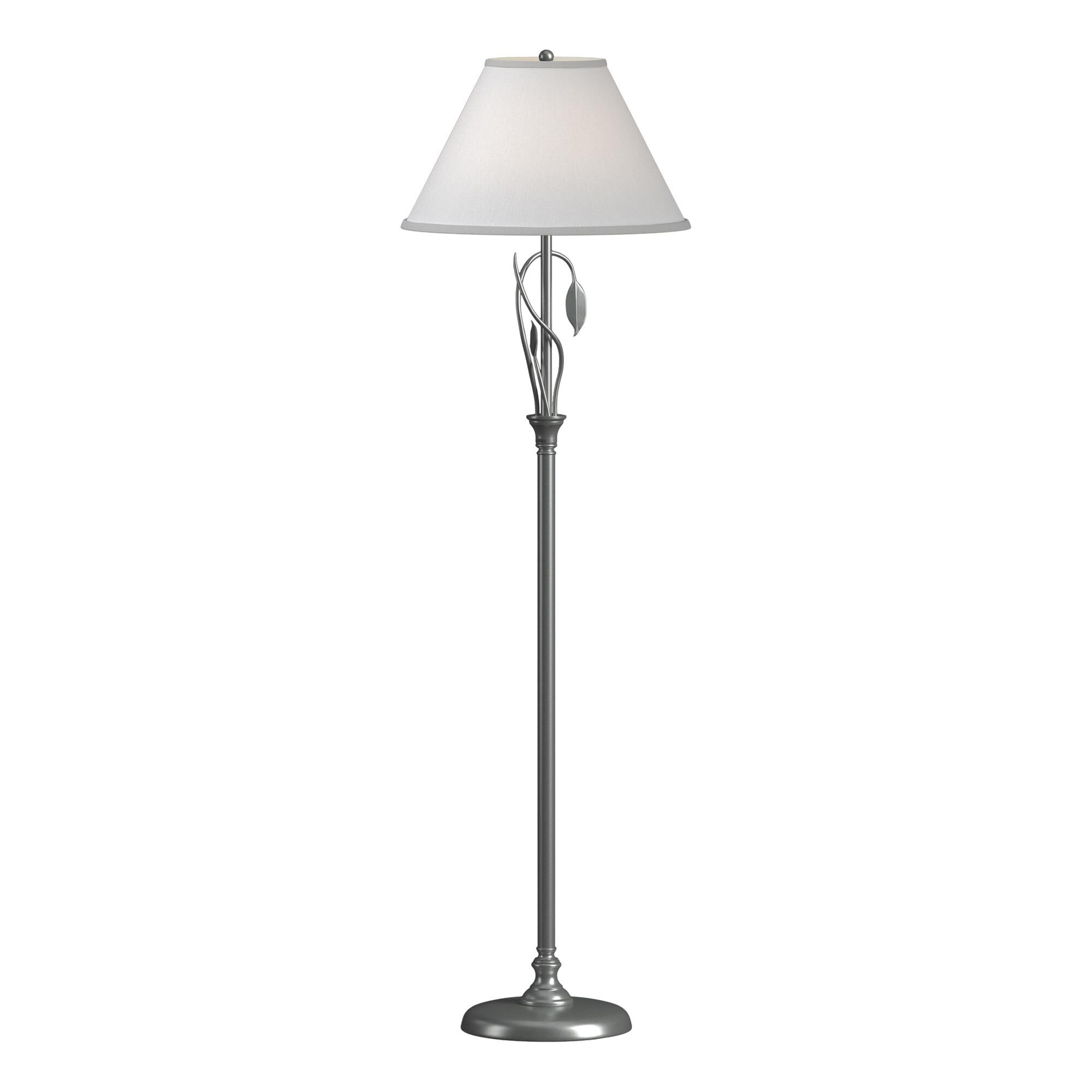 Shown in Vintage Platinum finish and Natural Anna shade