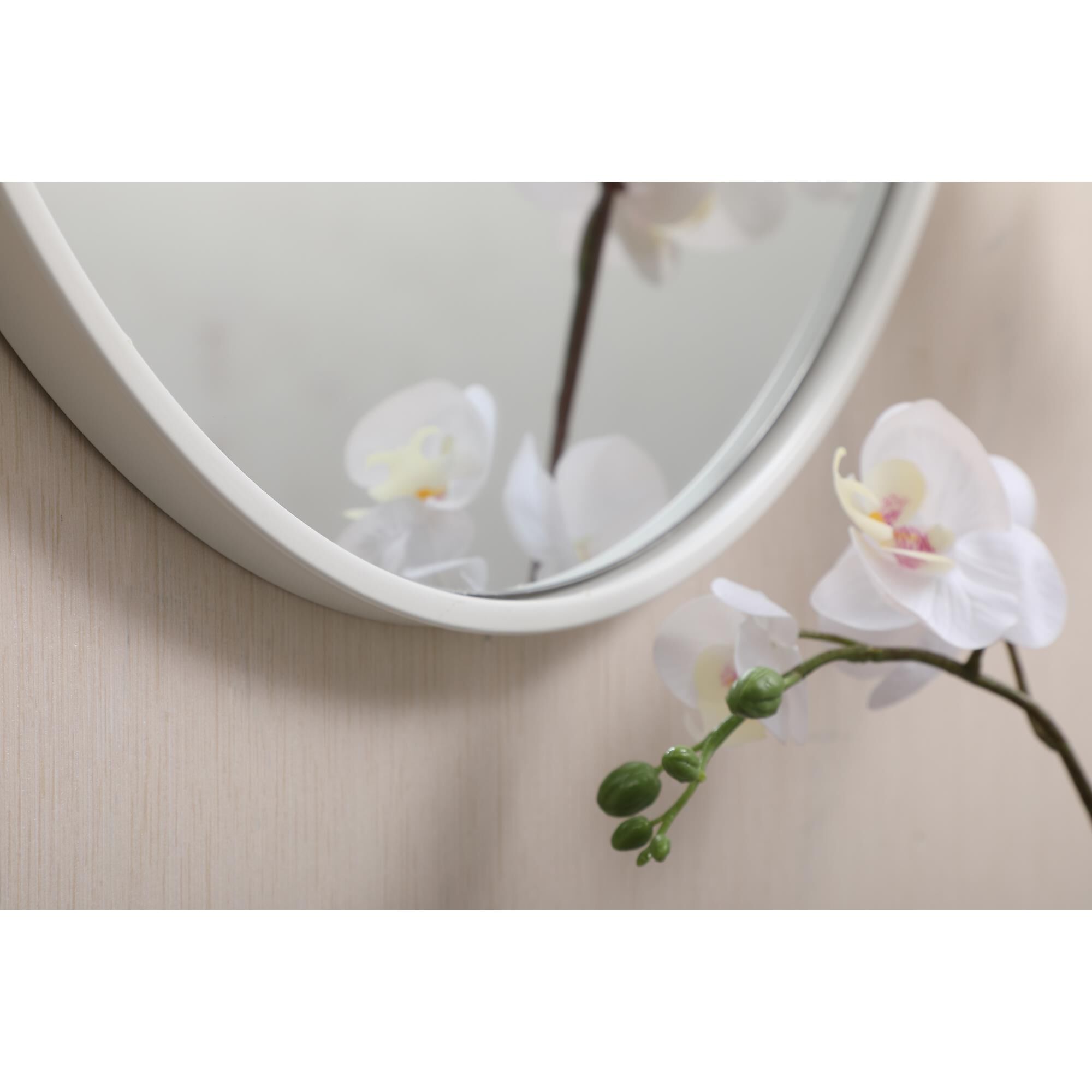 Shown in White finish