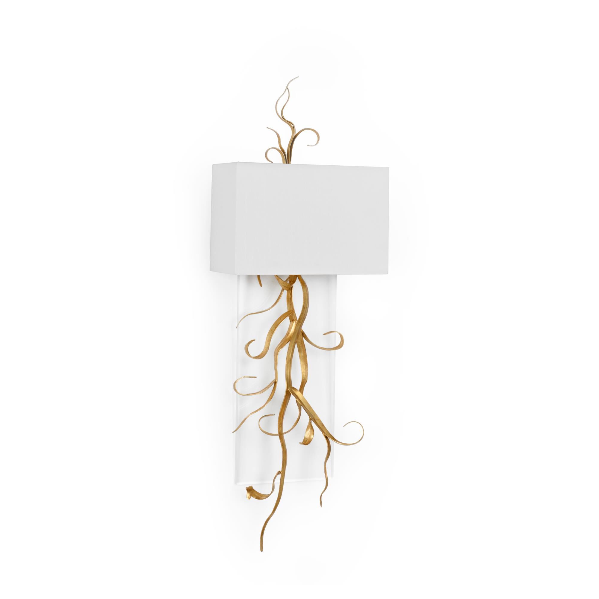 Curling Leaves Wall Sconce by Chelsea House