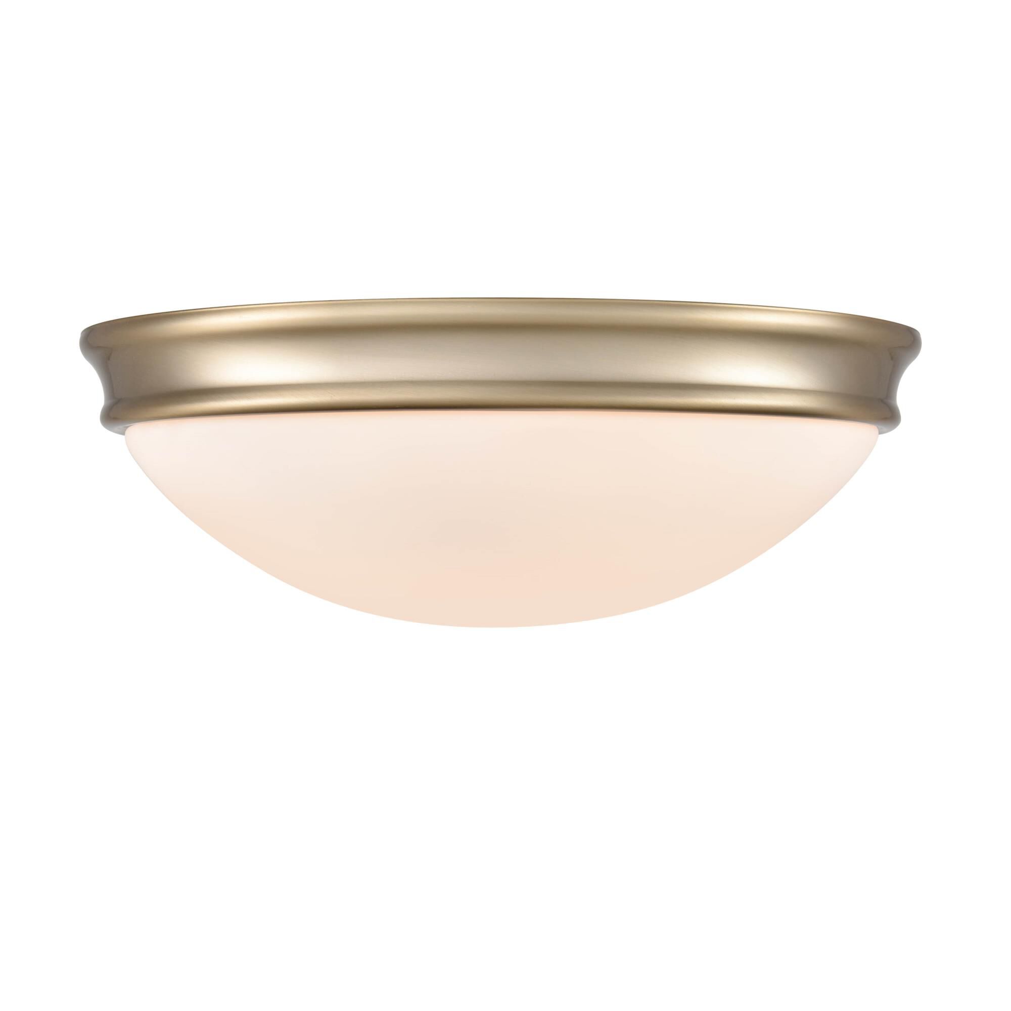 14 Inch 3 Light Flush Mount by Millennium Lighting