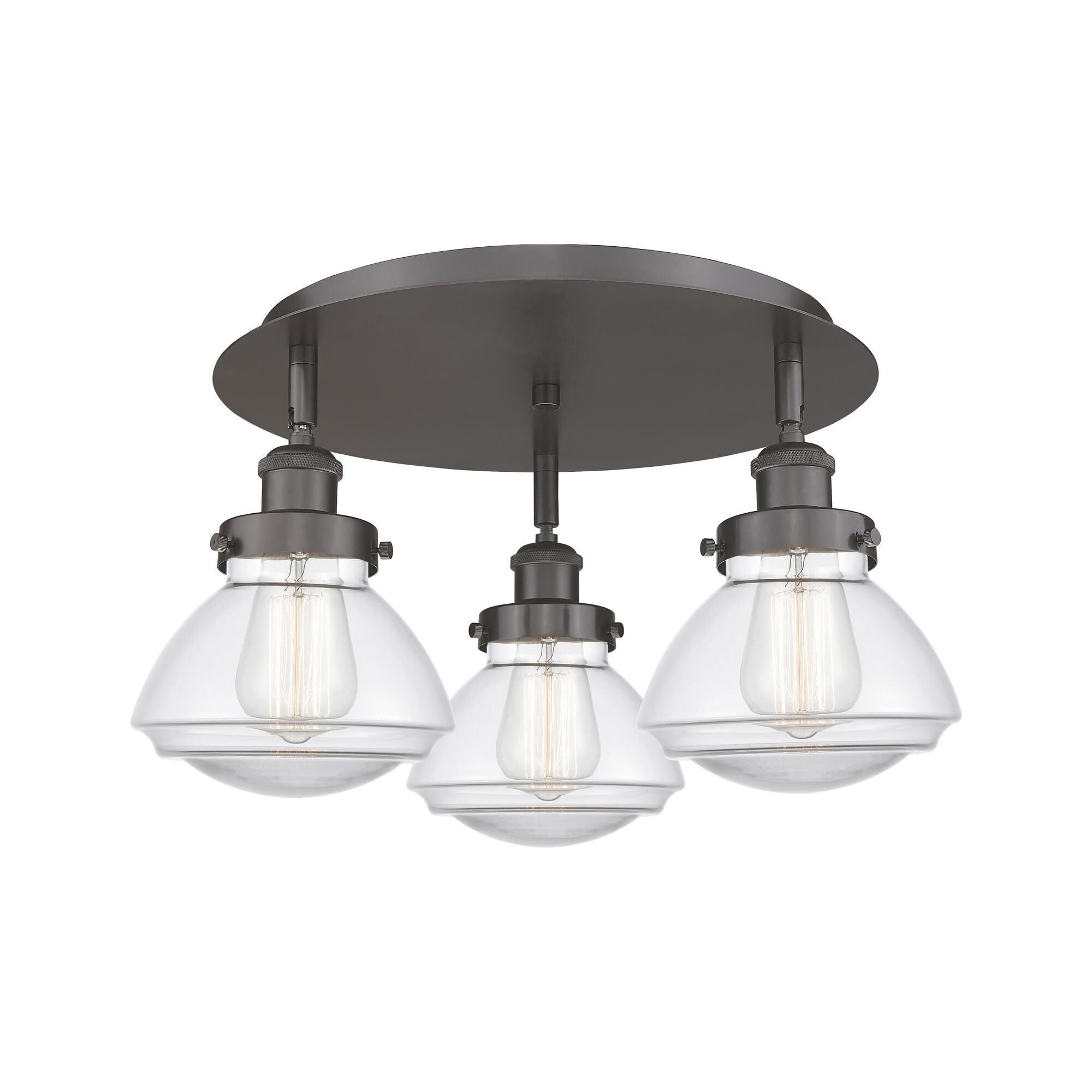 Bruno Marashlian Olean 18 Inch Flush Mount by Innovations Lighting