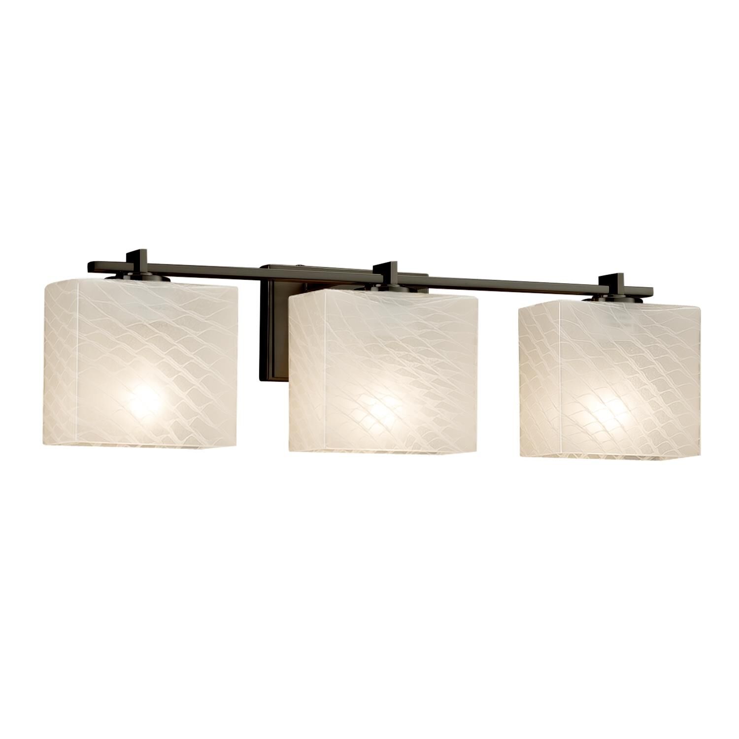 Fusion 25 Inch 3 Light Bath Vanity Light by Justice Design Group
