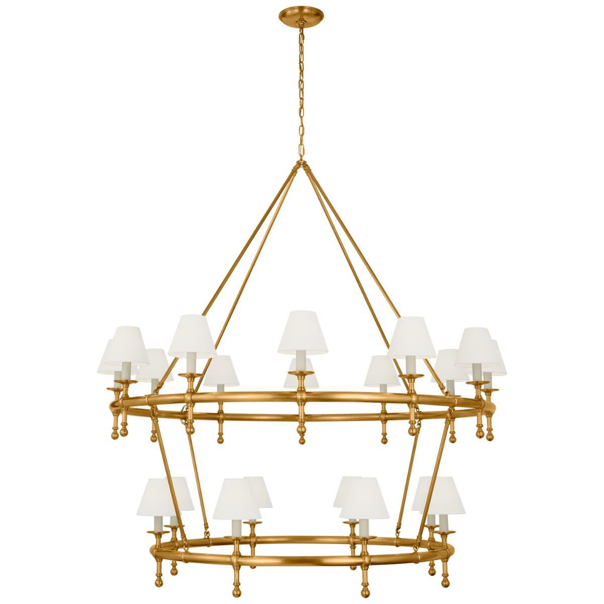 Shown in Antique-Burnished Brass finish