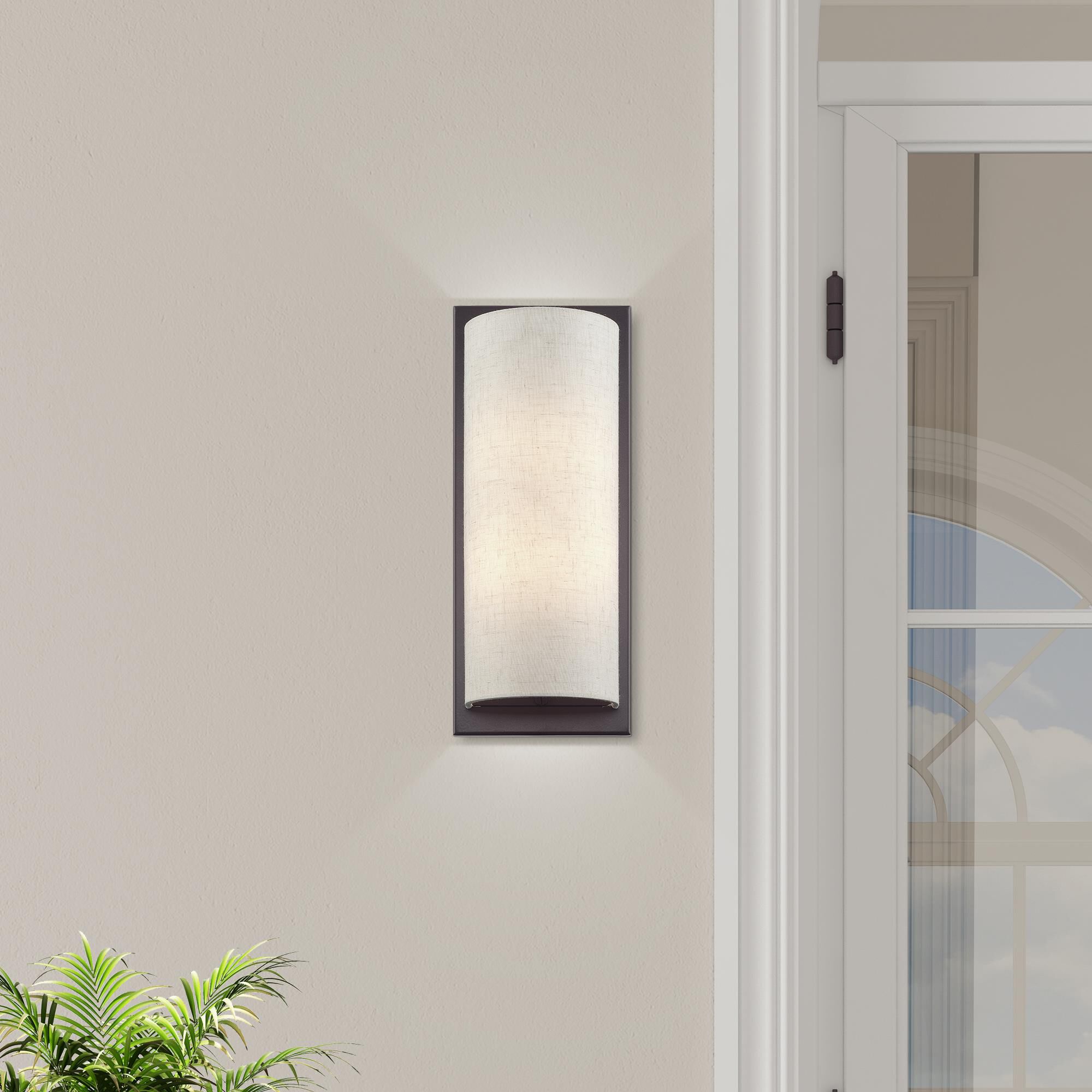 Brenton 6 Inch Wall Sconce by Livex Lighting