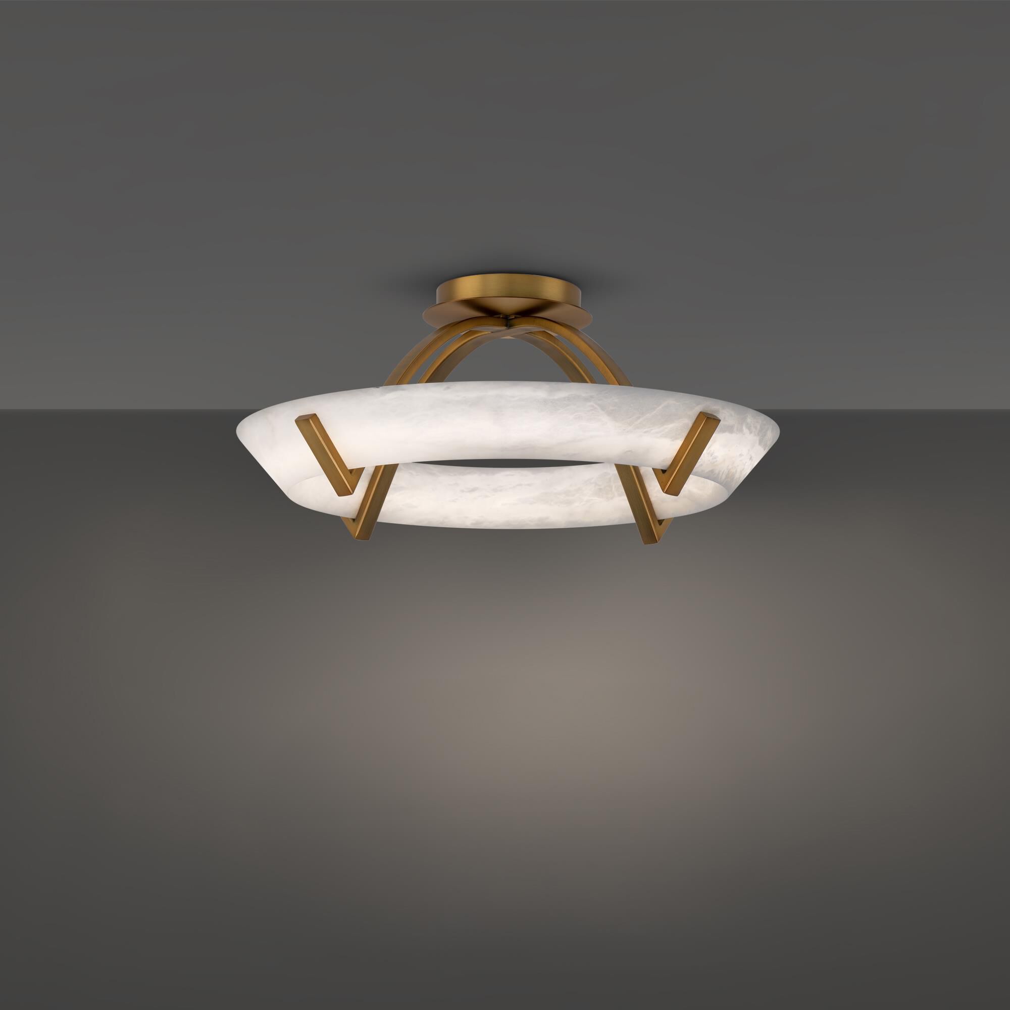 Copa 19 Inch Semi Flush Mount by Modern Forms