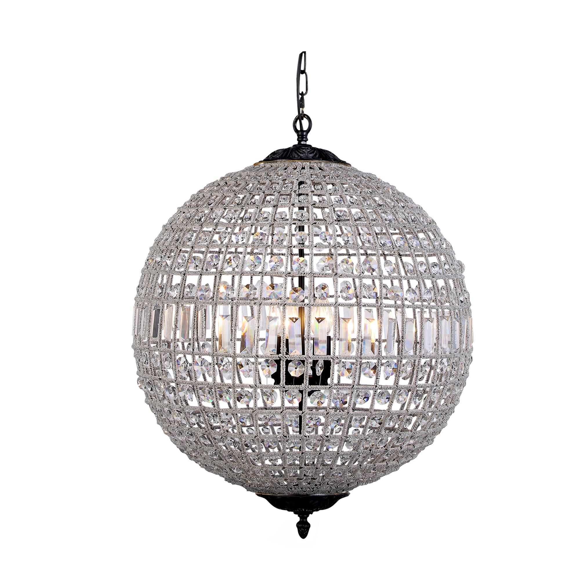 Urban Classic Olivia 24 Inch 5 Light Chandelier by Elegant Lighting