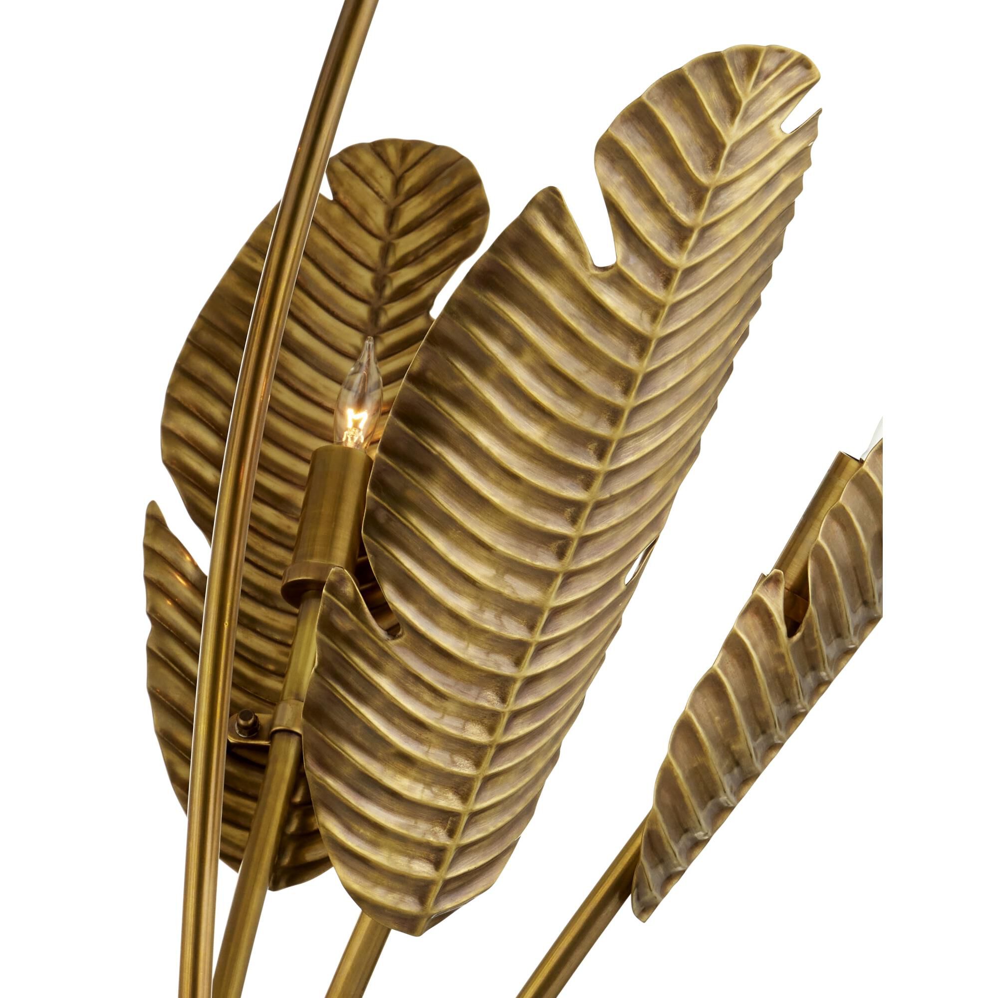 Tropical 87 Inch Floor Lamp by Currey and Company