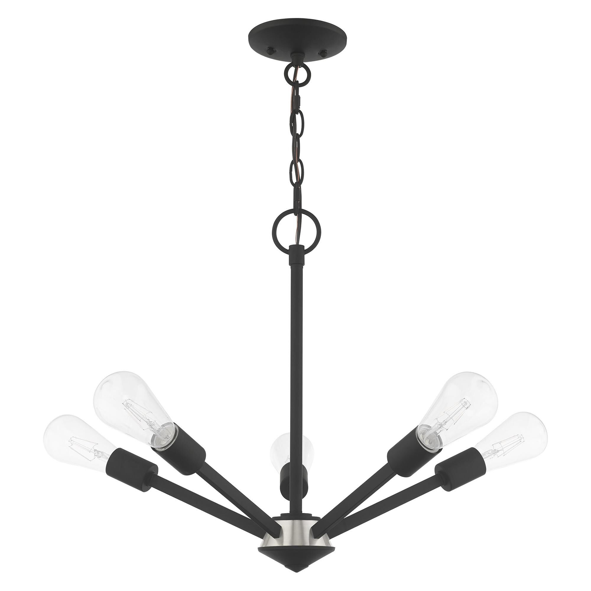 Prague 5 Light Mini Chandelier by Livex Lighting