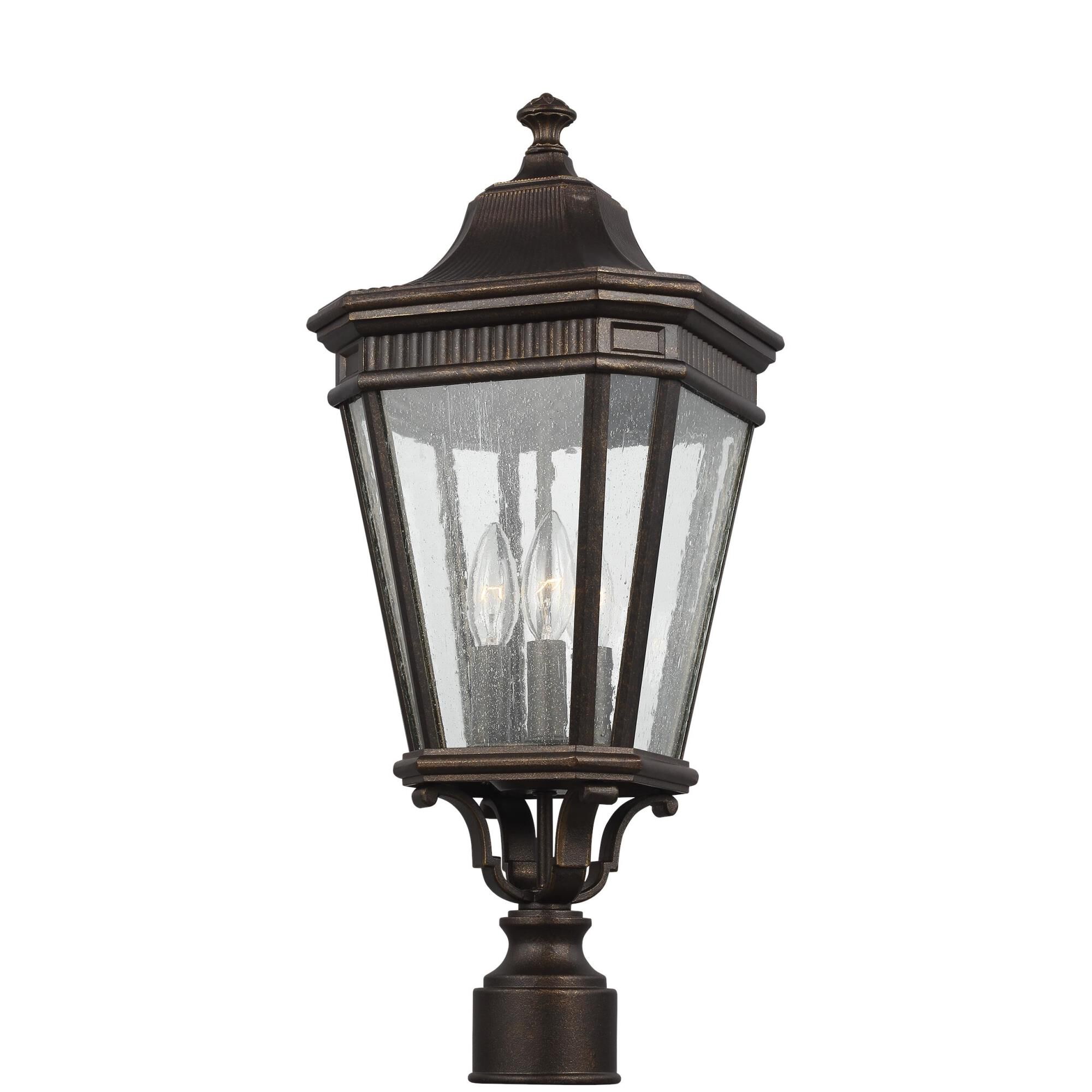 Cotswold Lane 22 Inch Tall 3 Light Outdoor Post Lamp by Generation Lighting