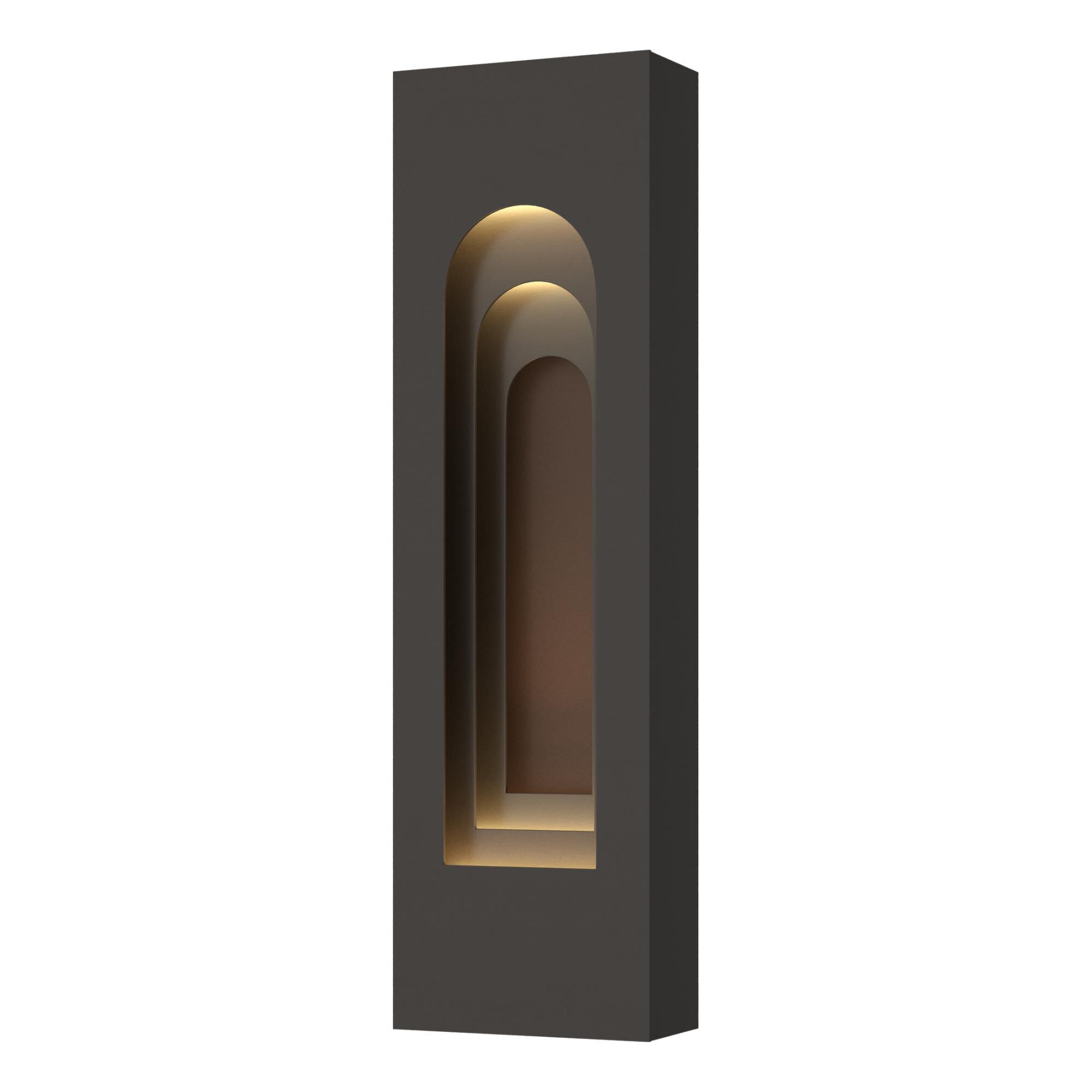 Procession 27 Inch Tall 2 Light Outdoor Wall Light by Hubbardton Forge