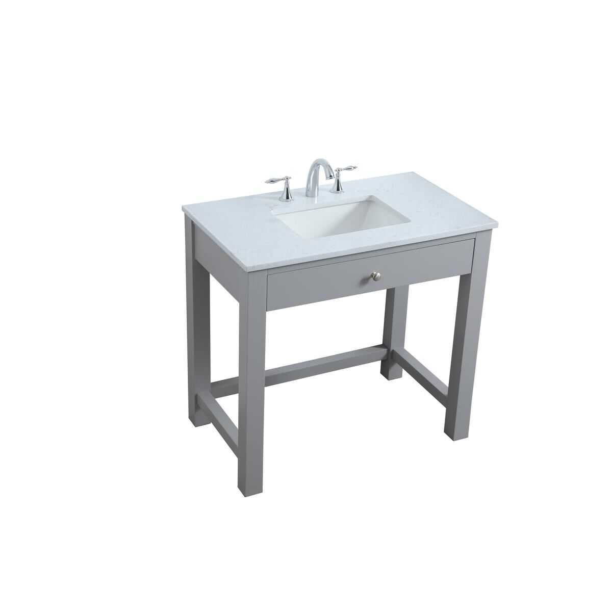 Hudson 36 Inch Bath Vanity by Elegant Decor