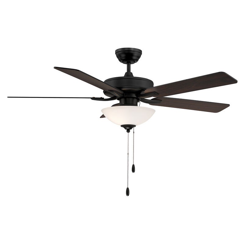 52 Inch Ceiling Fan with Light Kit by Meridian Lighting