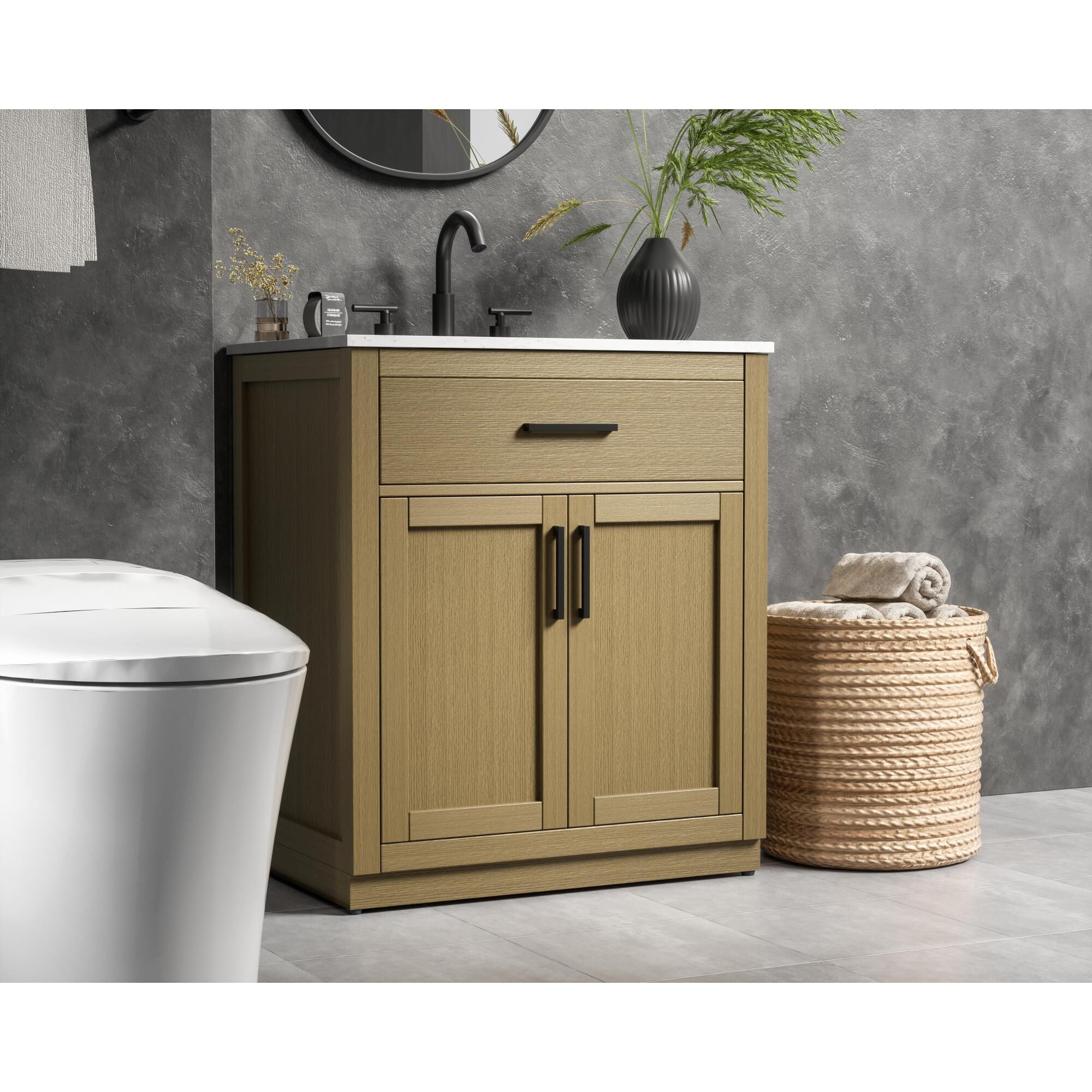 Shown in Honey Brown finish