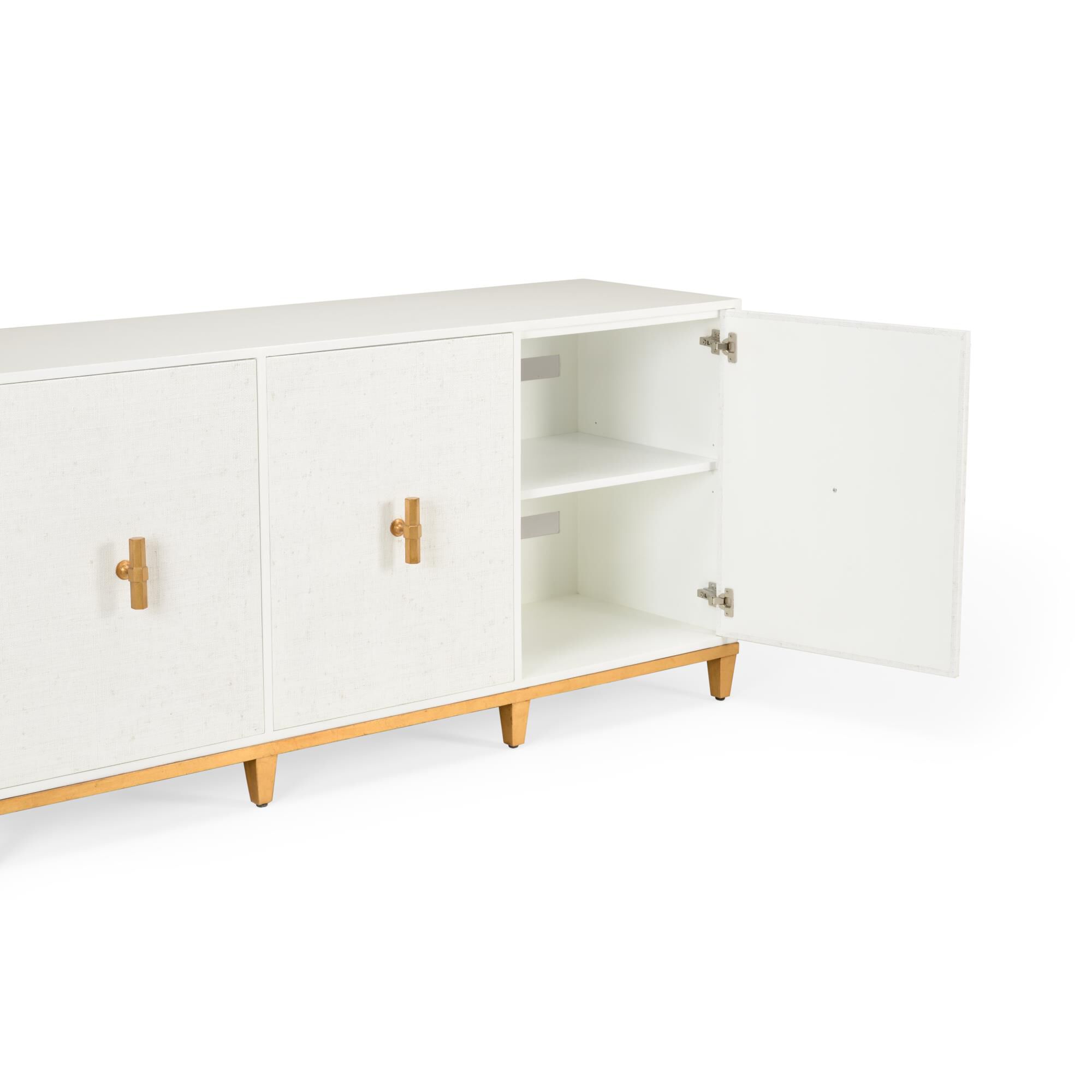 Shown in White finish