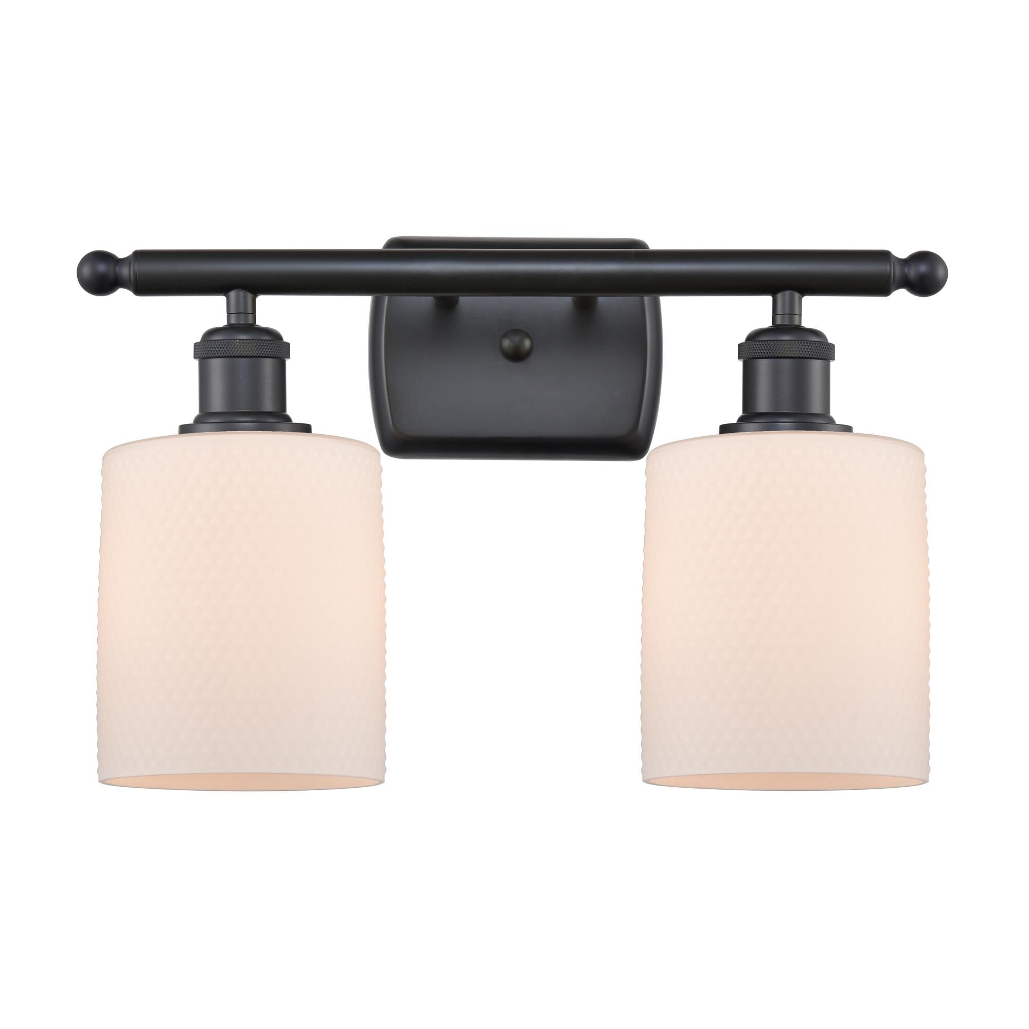 Shown in Matte Black finish and Matte White - Drum glass