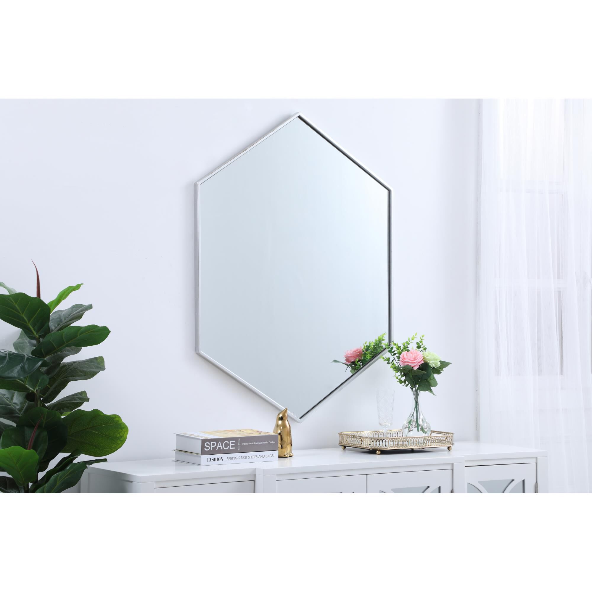 Shown in Silver finish