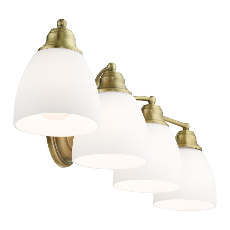 Somerville 30 Inch 4 Light Bath Vanity Light by Livex Lighting