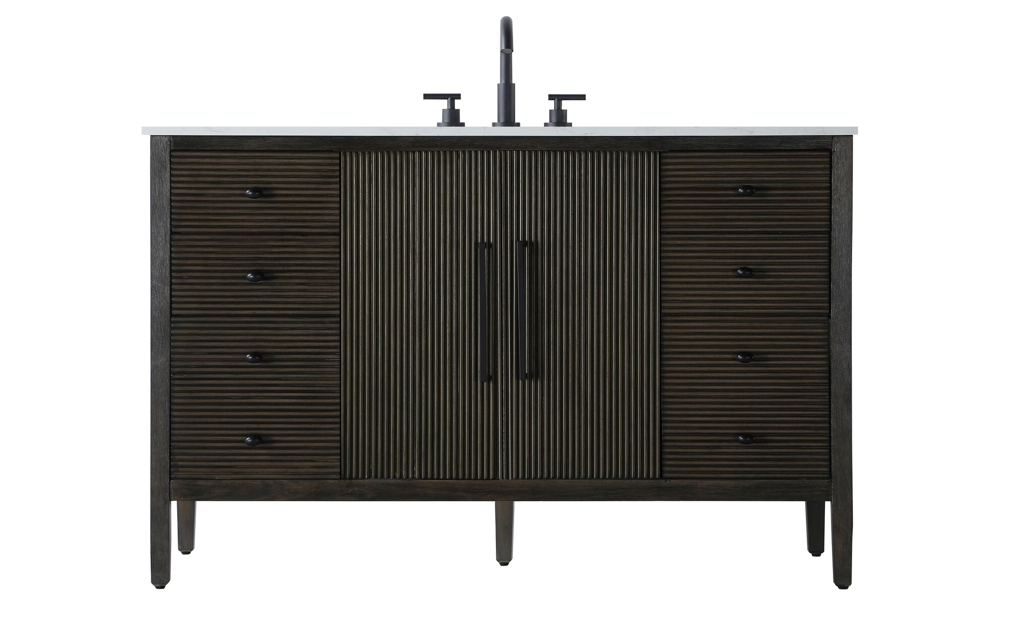 Shown in Chocolate Oak finish