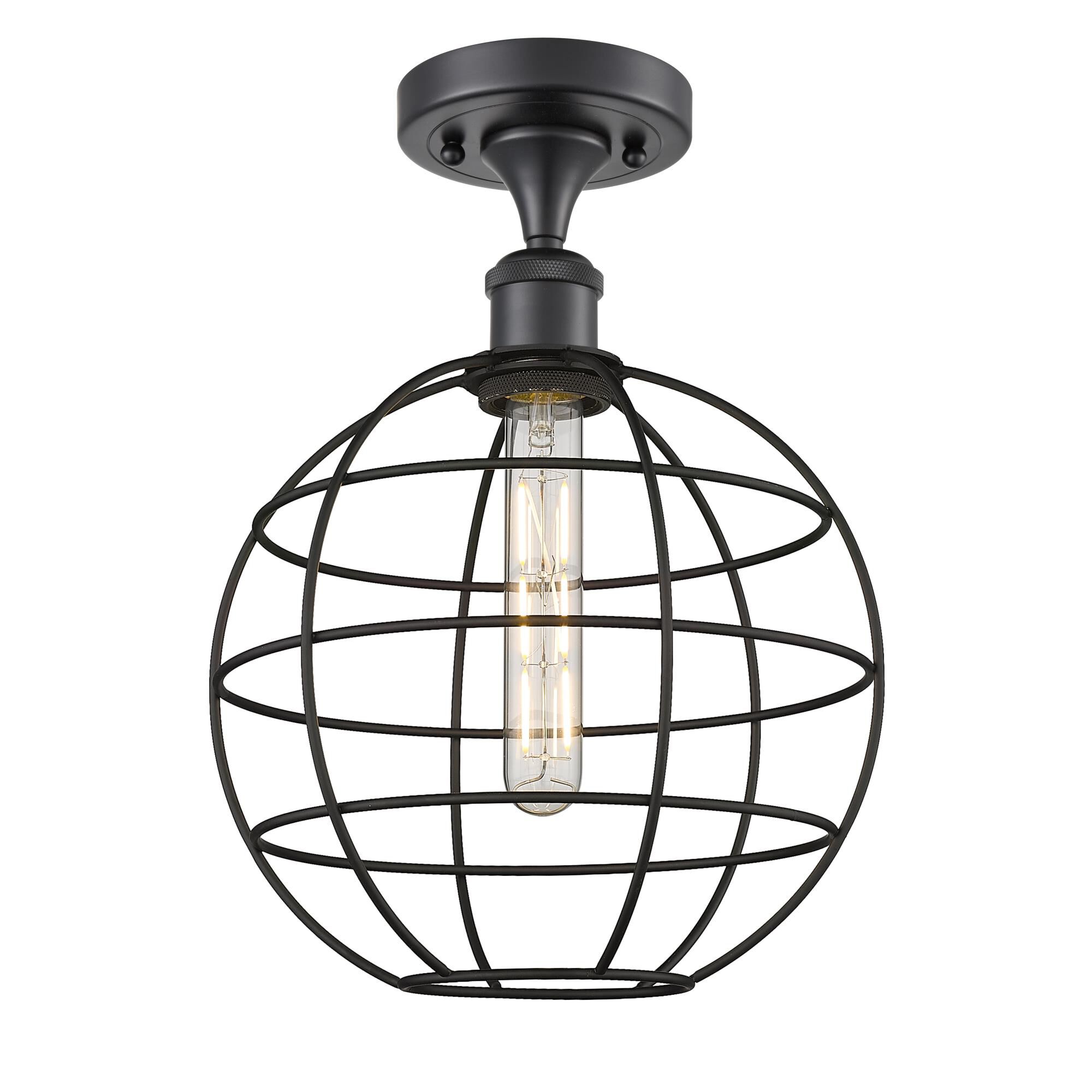 Bruno Marashlian Lake Placid 9 Inch 1 Light Semi Flush Mount by Innovations Lighting