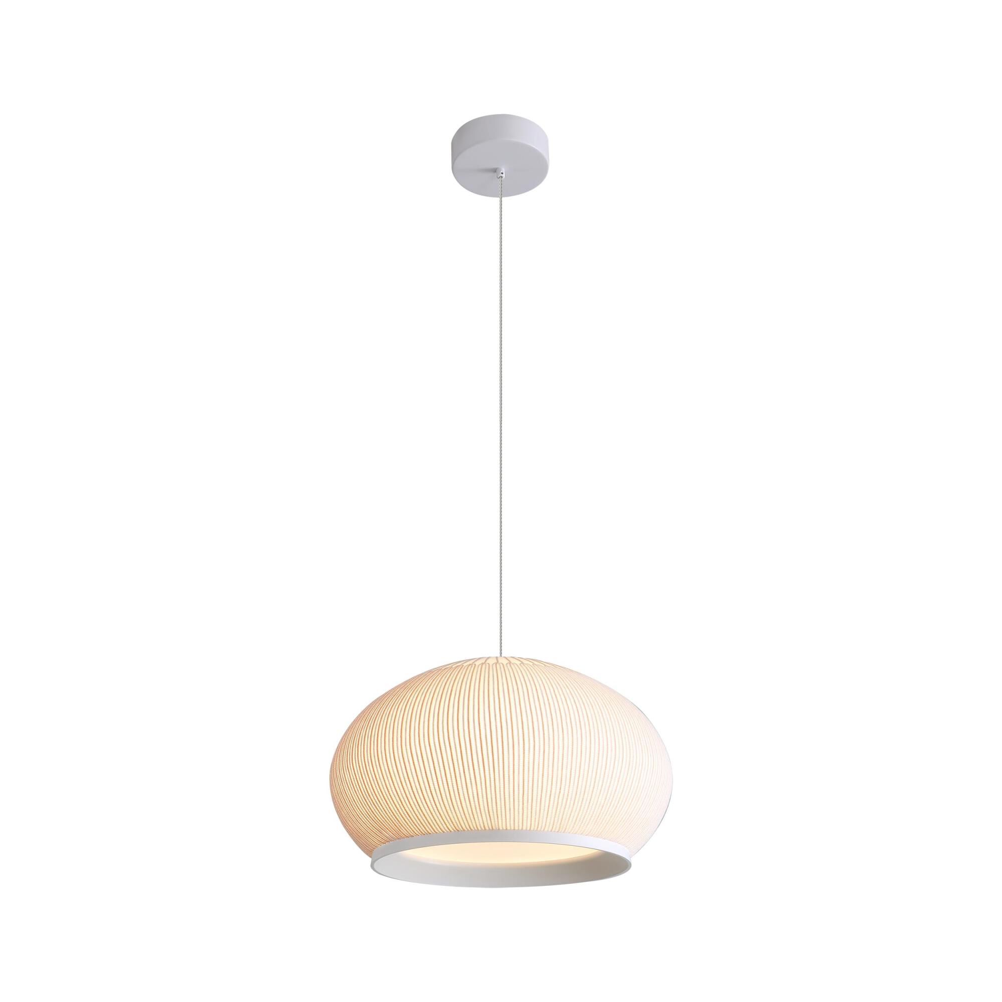 Tela 18 Inch Large Pendant by Golden Lighting
