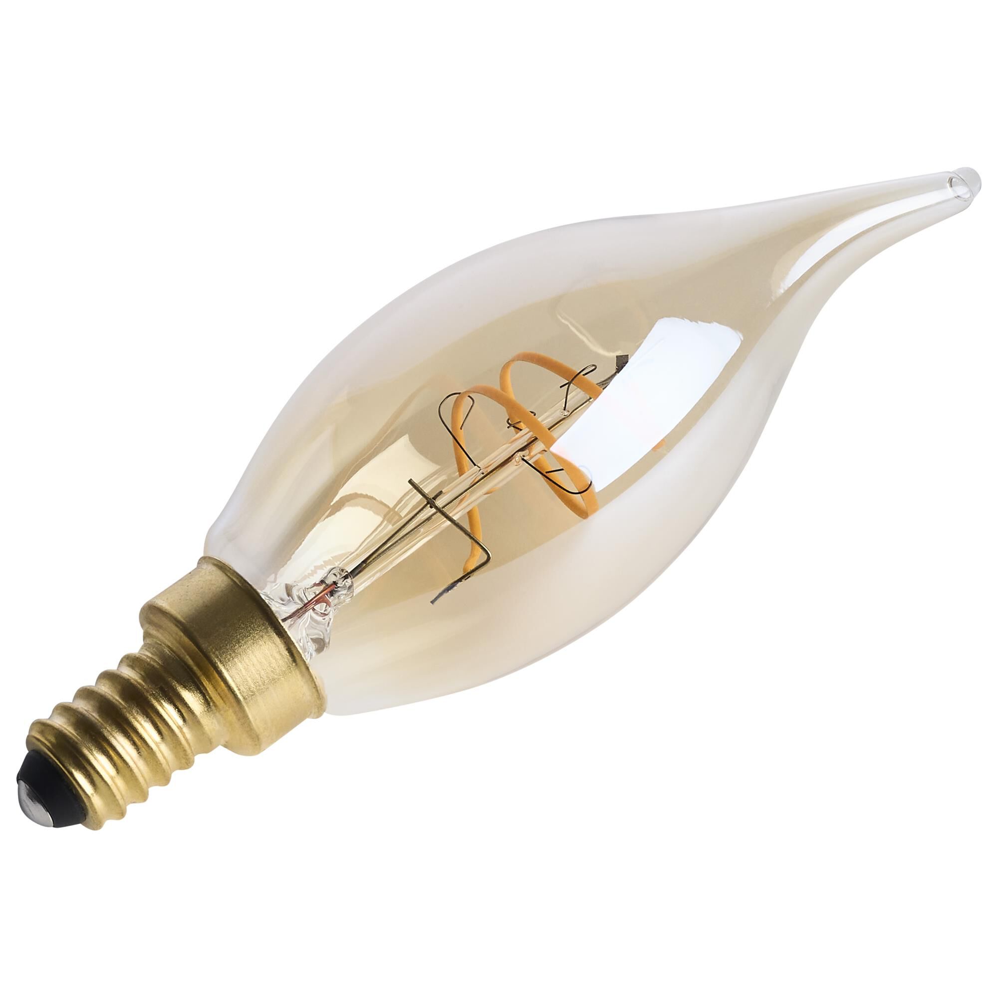 Dimmable 4 Watt 2000K CA11 LED Light Bulb by Satco