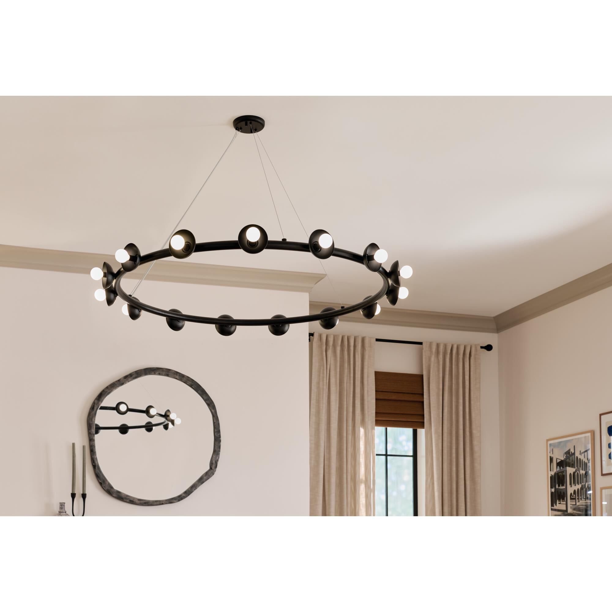 Shown in Black finish