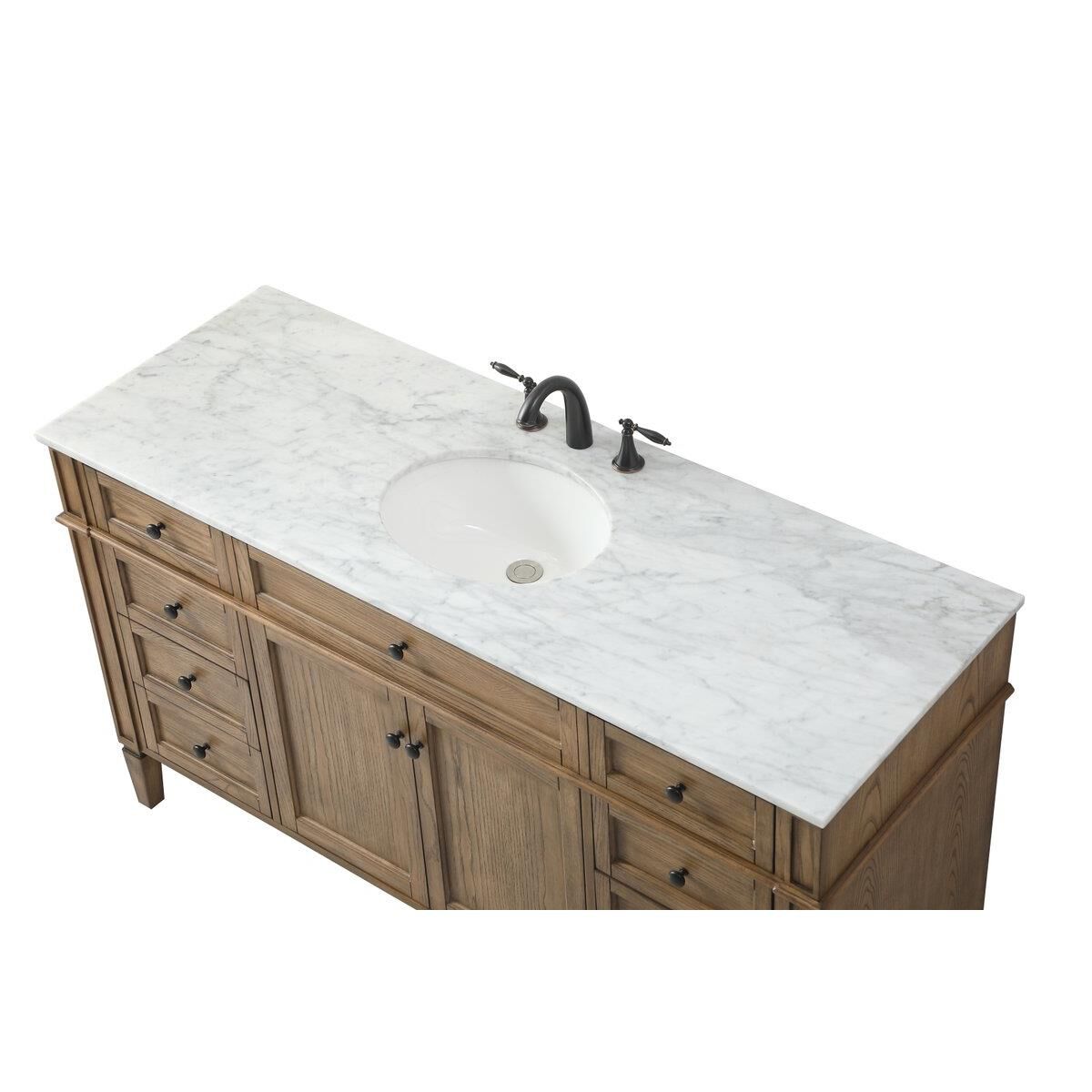 Shown in Driftwood finish