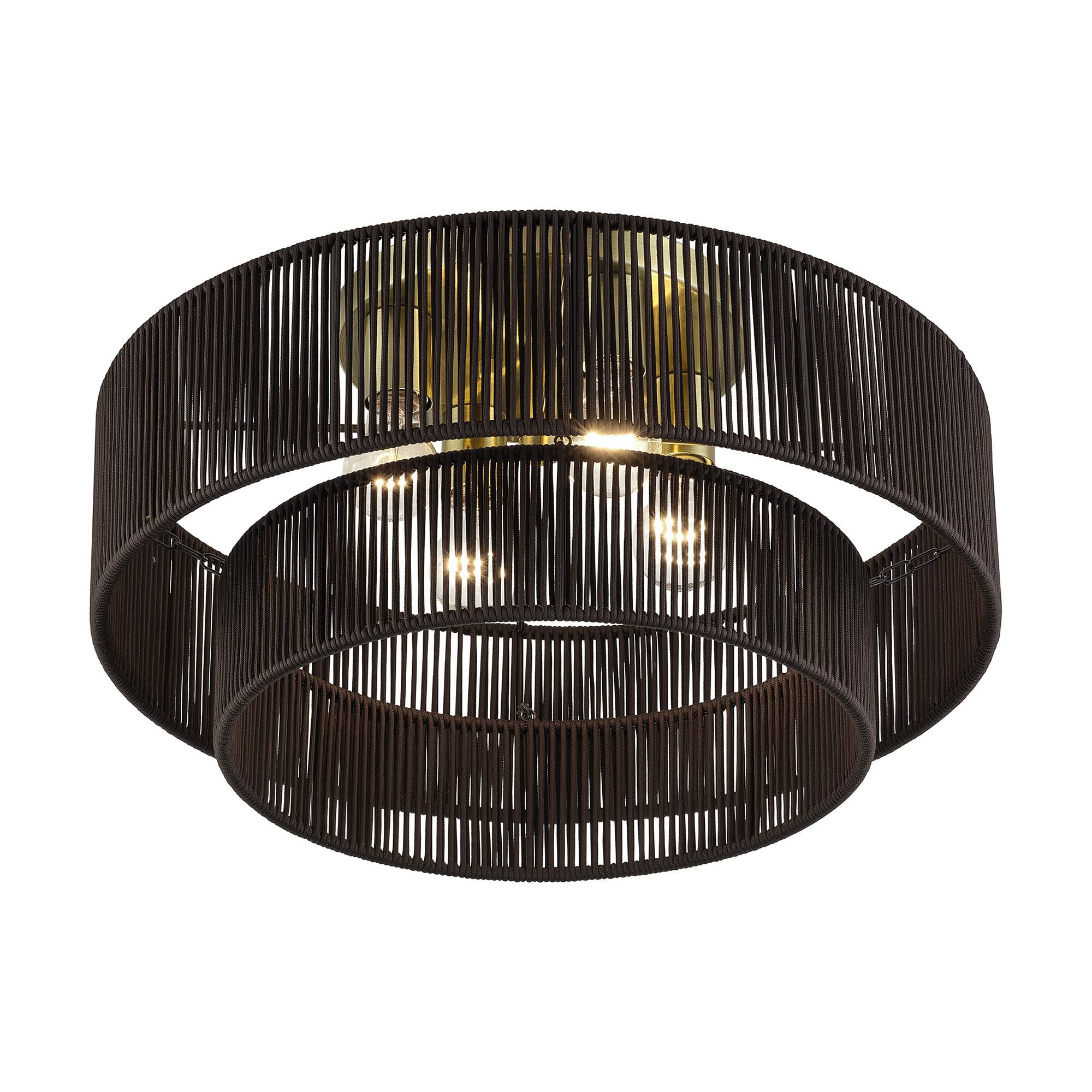 Acordia 21 Inch Semi Flush Mount by Livex Lighting