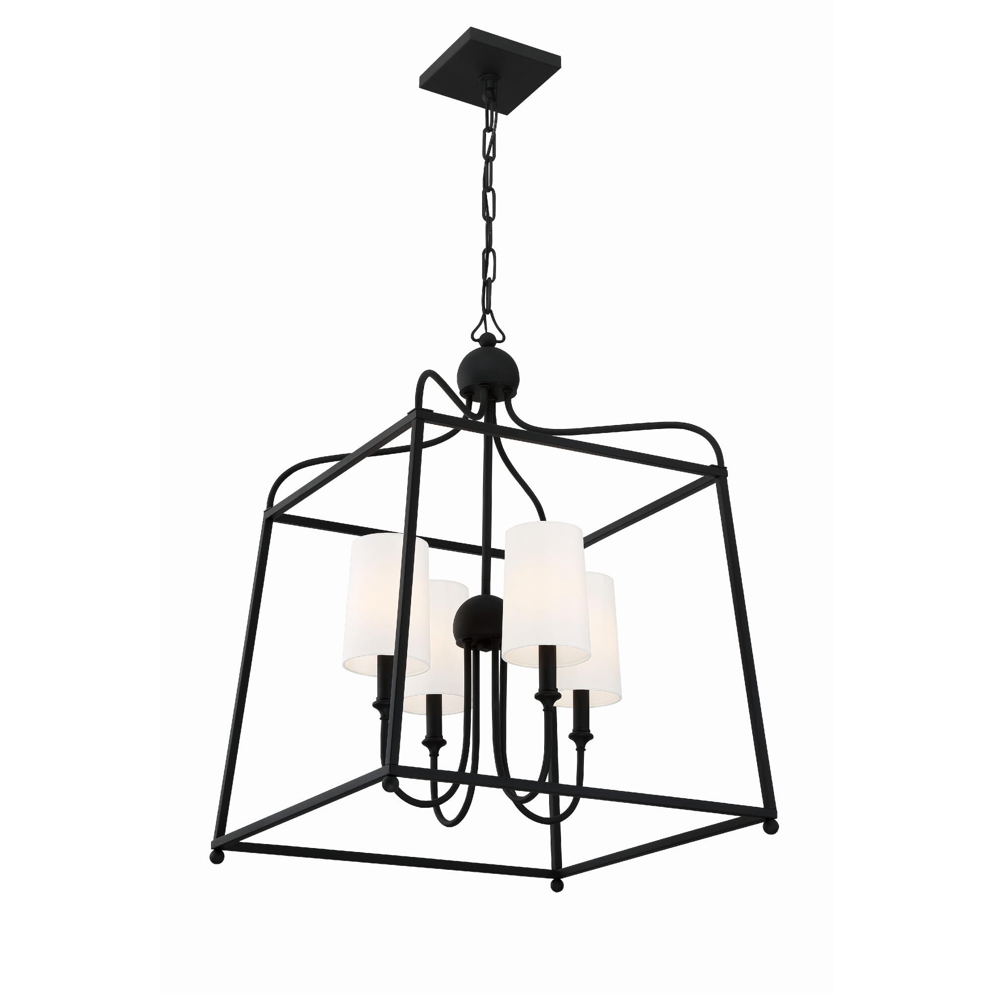 Sylvan 21 Inch 4 Light Mini Chandelier by Crystorama